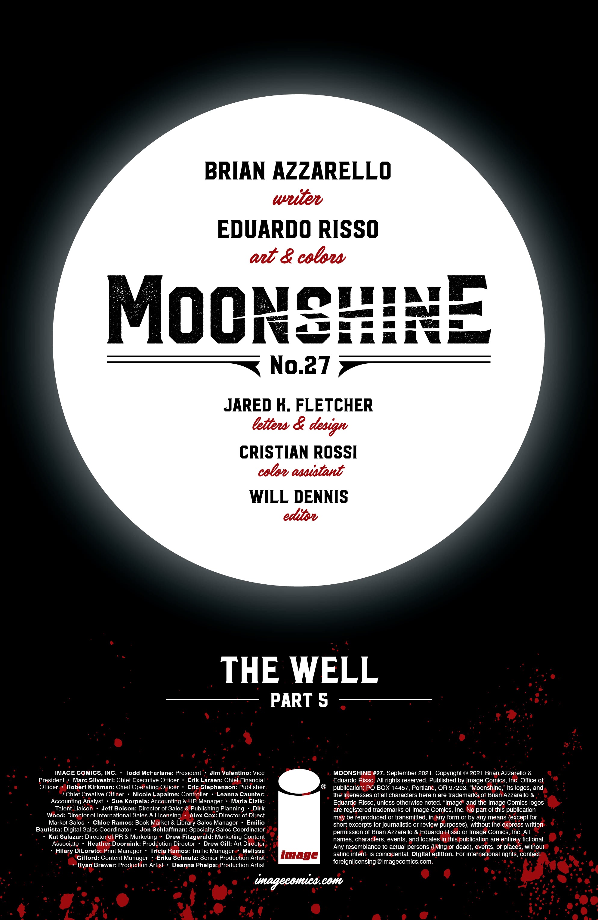 Read online Moonshine comic -  Issue #27 - 2