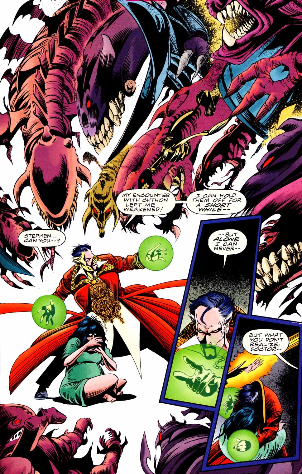 Read online Doctor Strange: Sorcerer Supreme comic -  Issue #90 - 19