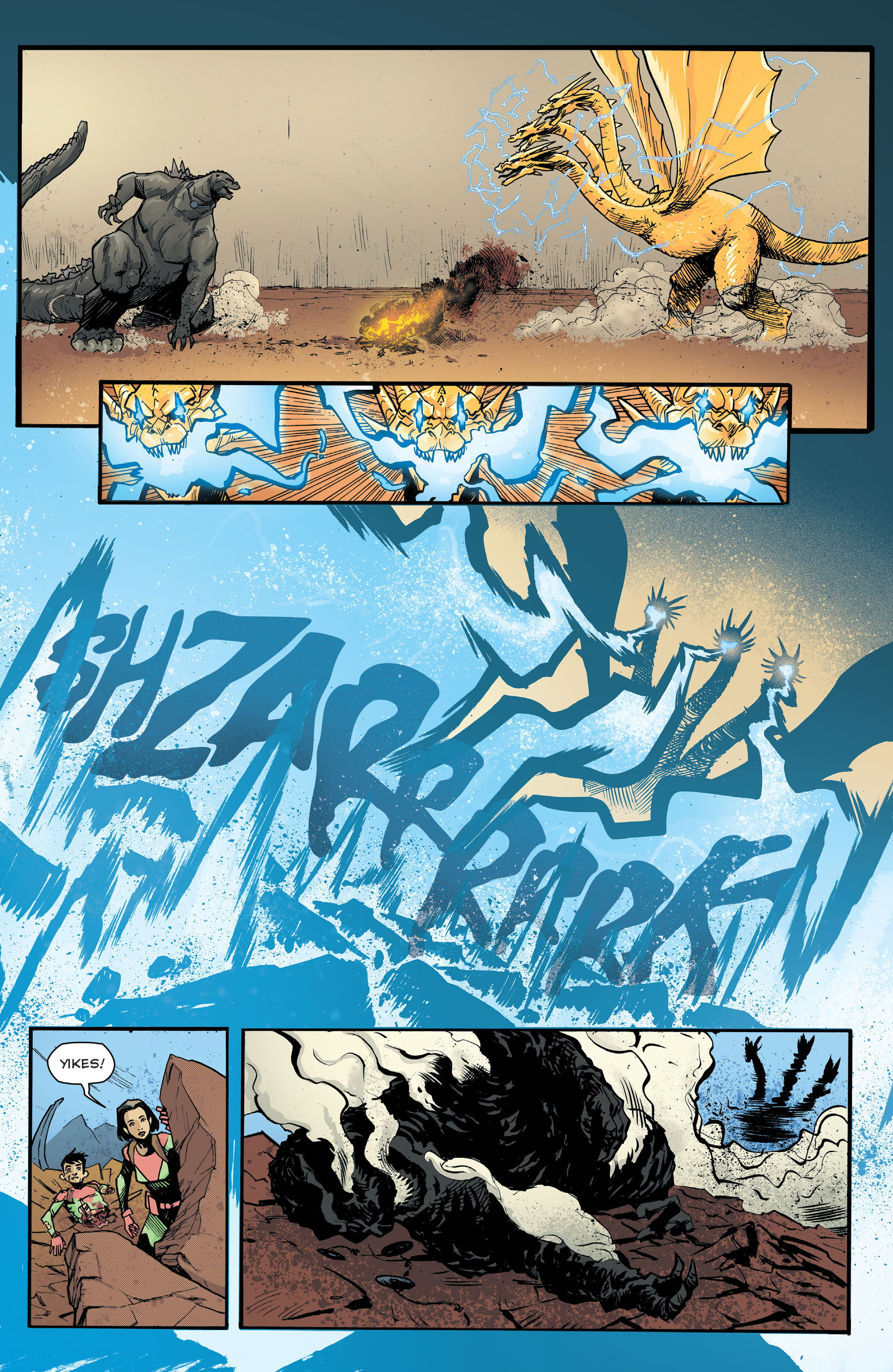 Read online Godzilla Rivals: Vs. King Ghidorah comic -  Issue # Full - 29