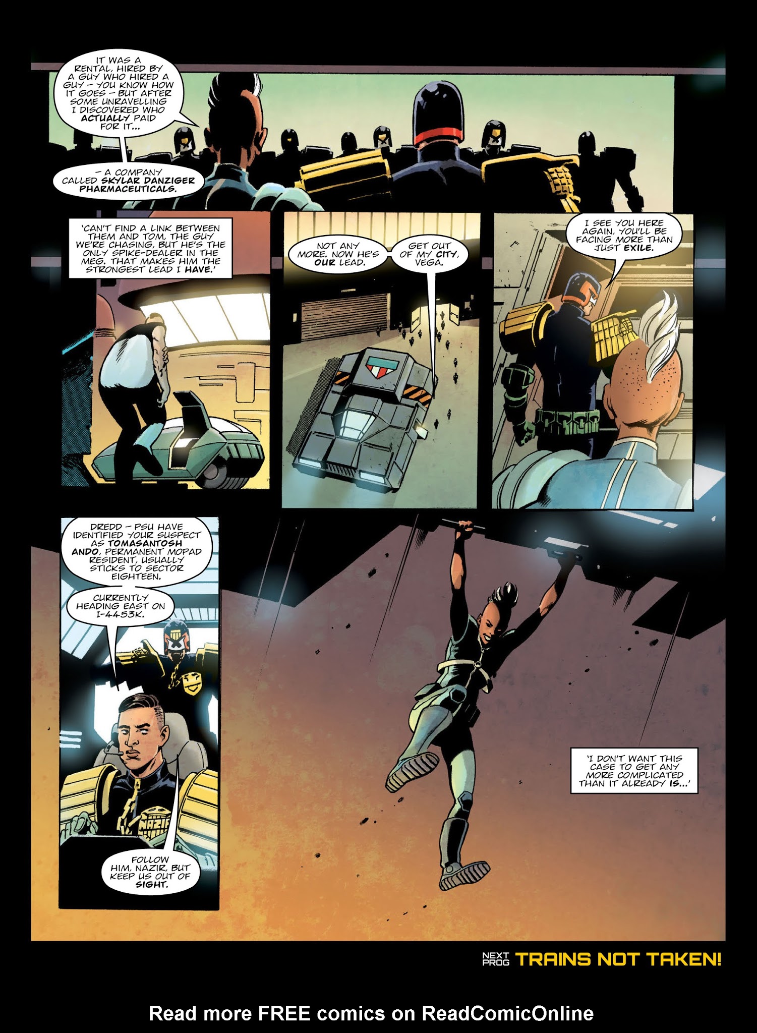 Read online 2000 AD comic -  Issue #2042 - 8