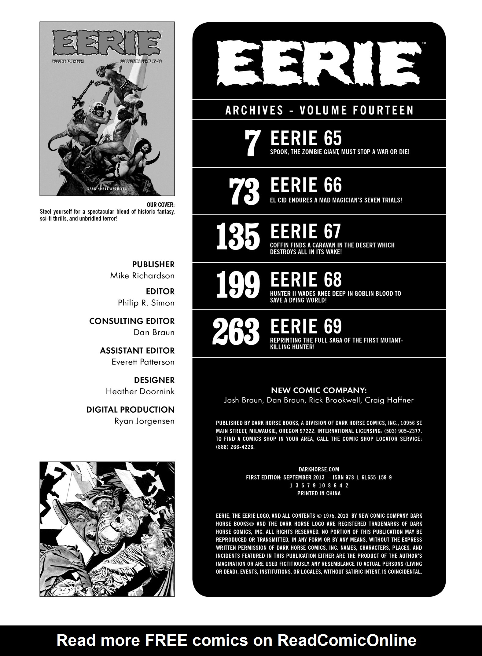 Read online Eerie Archives comic -  Issue # TPB 14 - 4