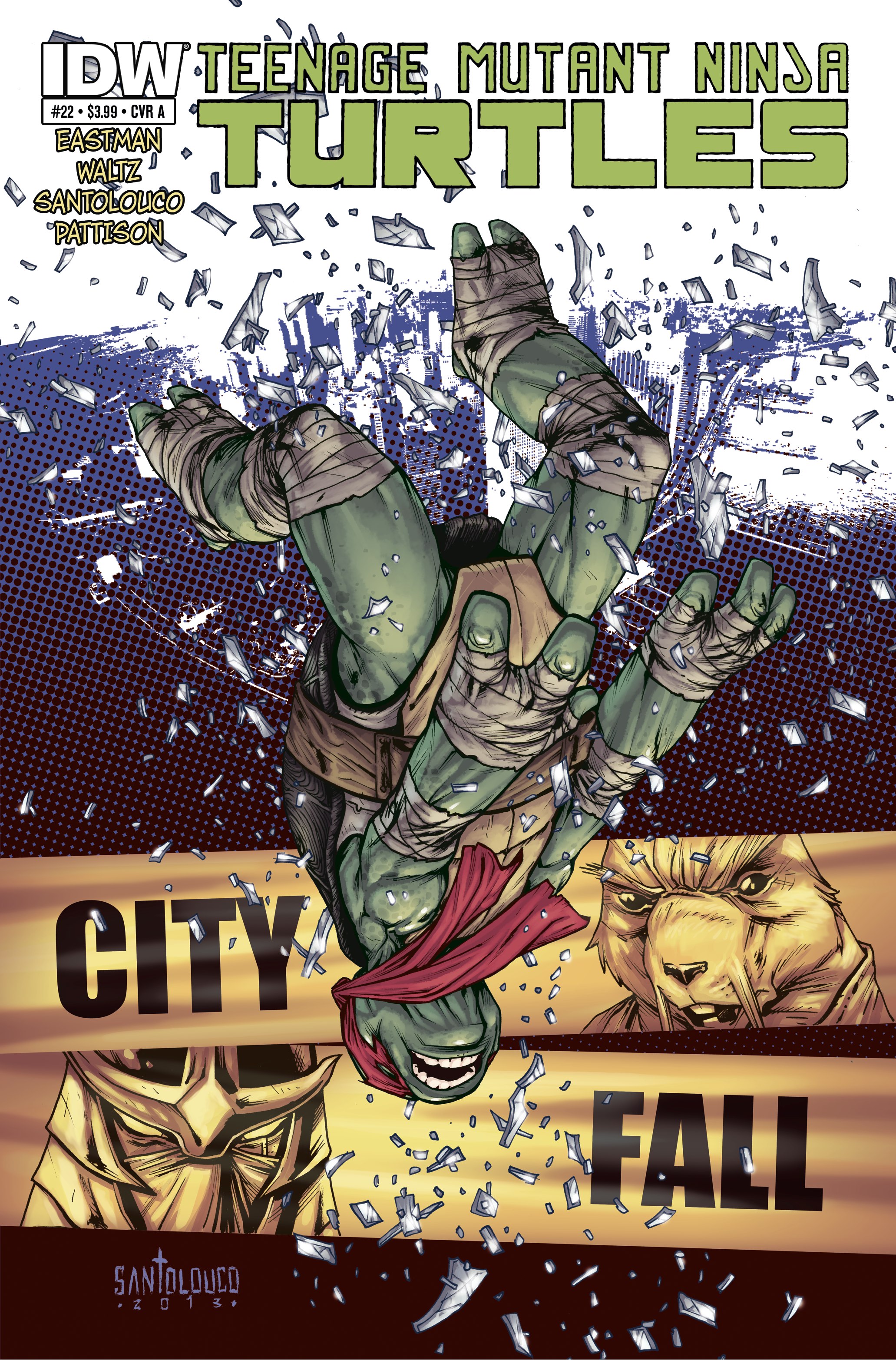 Read online Teenage Mutant Ninja Turtles (2011) comic -  Issue #22 - 1