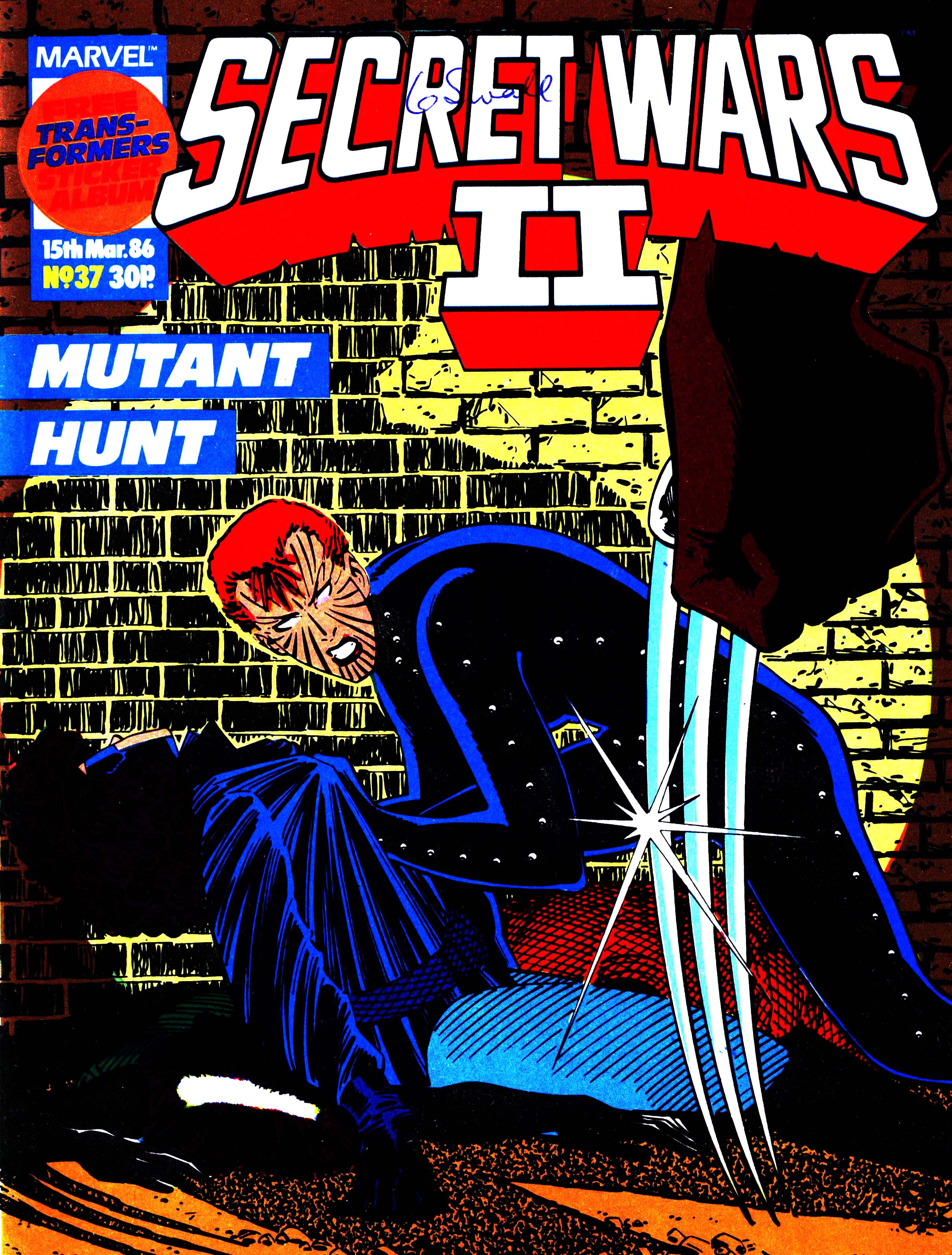 Read online Secret Wars (1985) comic -  Issue #37 - 1