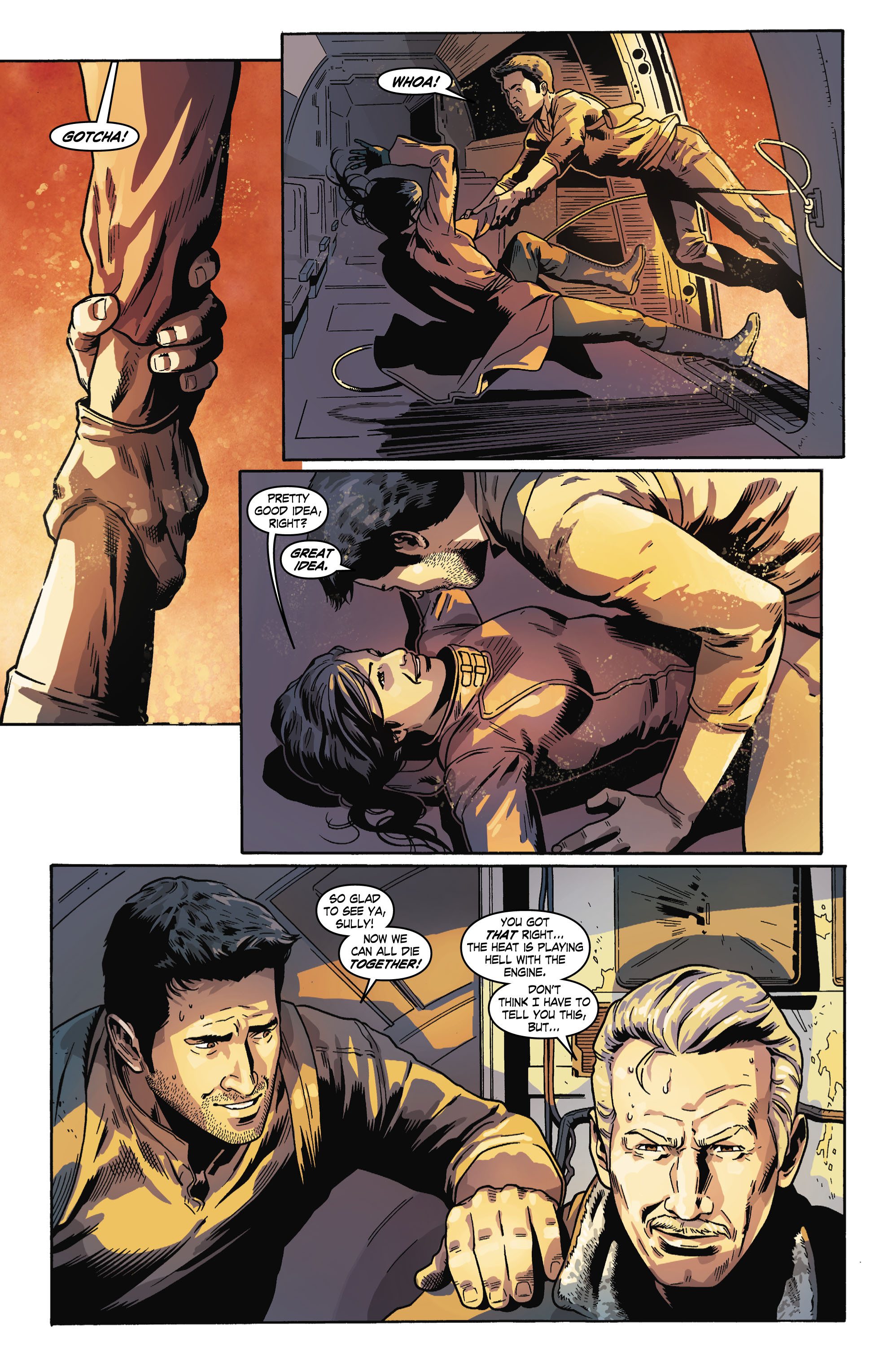Read online Uncharted comic -  Issue #6 - 14