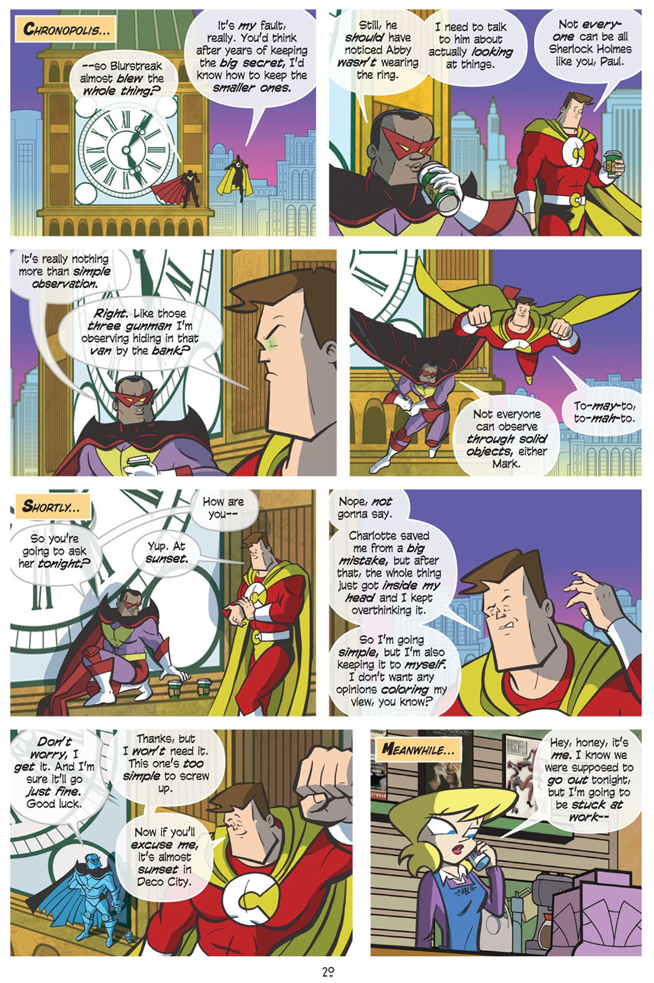 Read online Love and Capes comic -  Issue #7 - 22