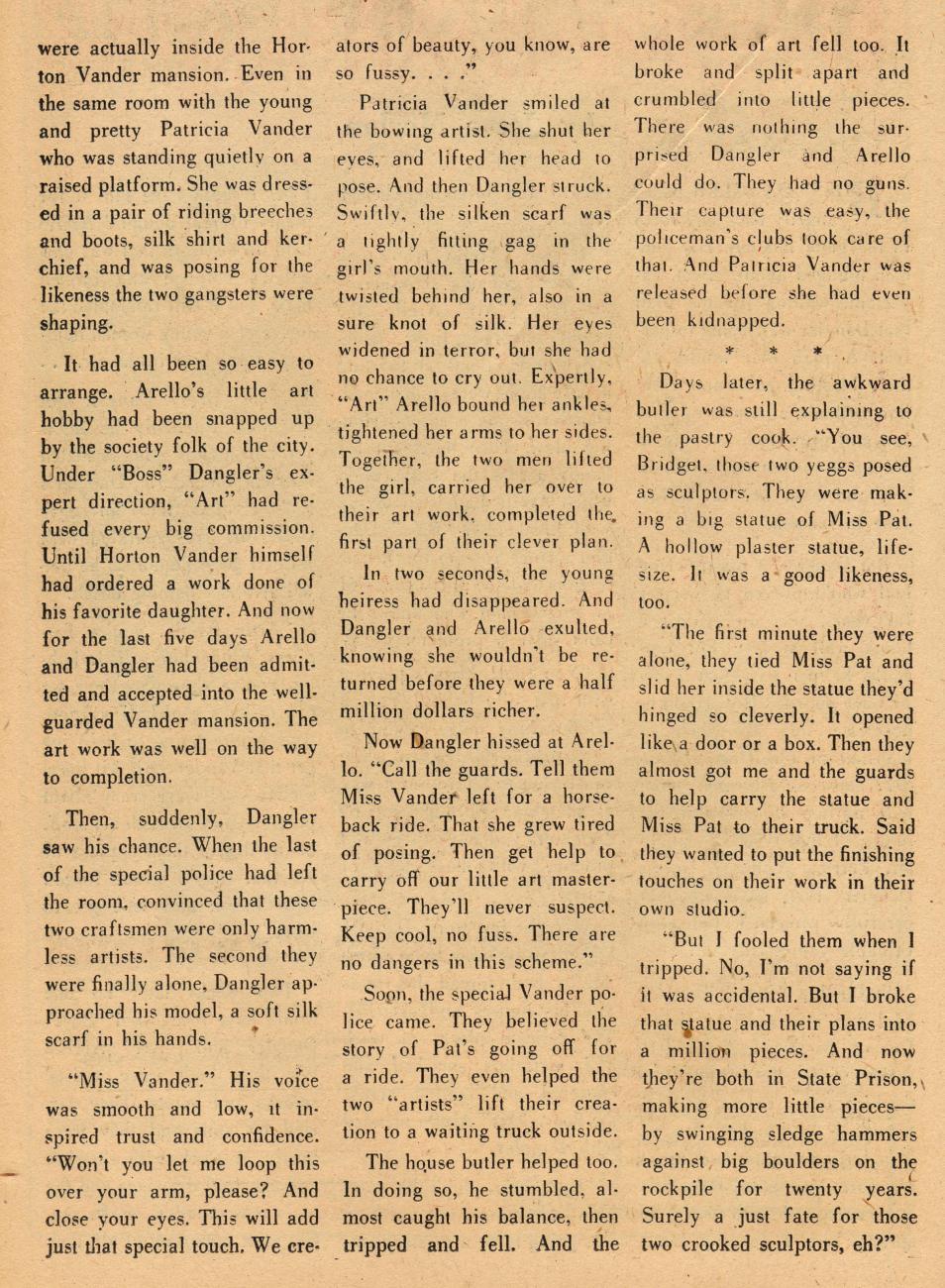 Read online Sensation (Mystery) Comics comic -  Issue #36 - 32