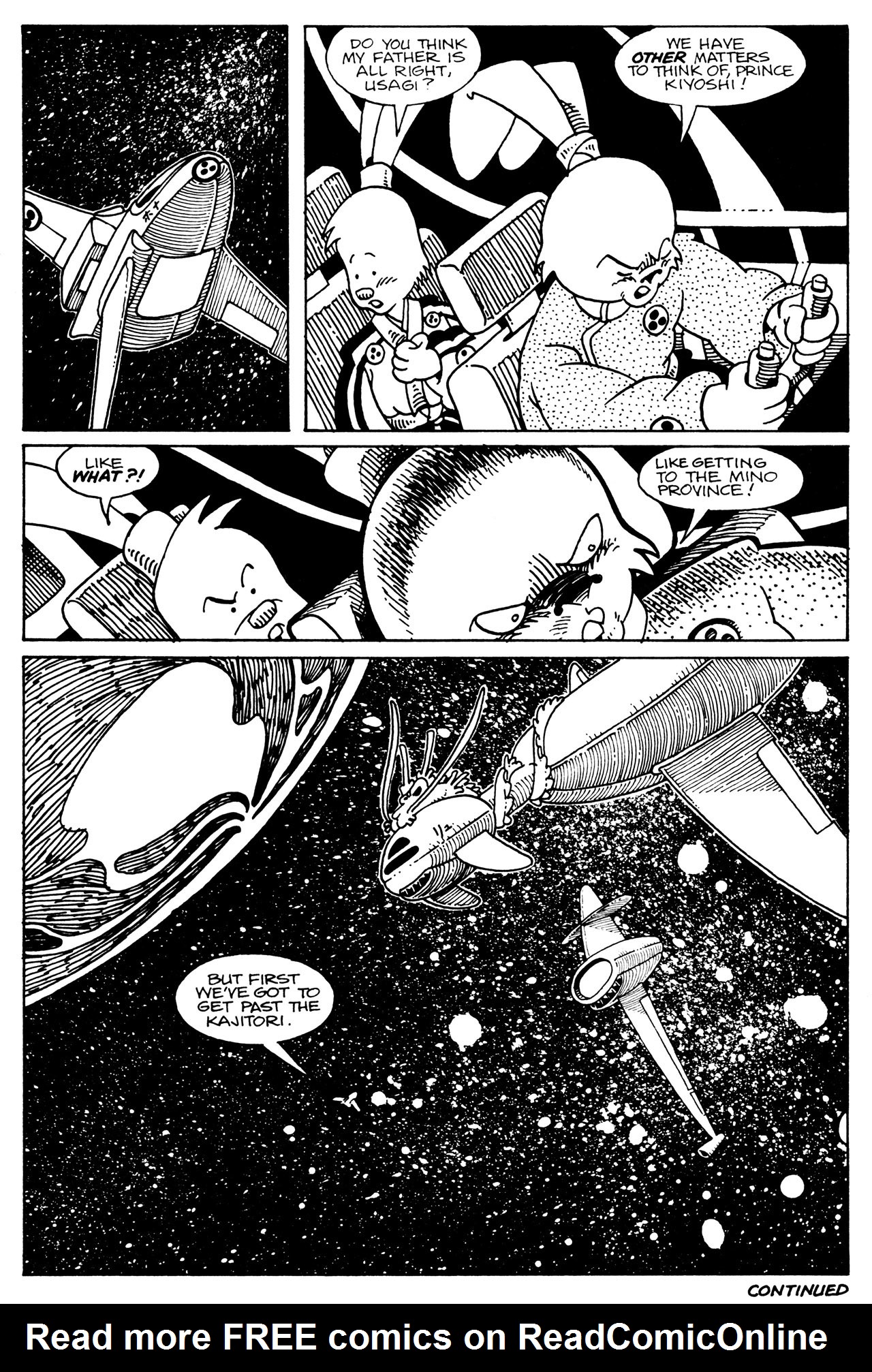 Read online Space Usagi (1992) comic -  Issue #1 - 30