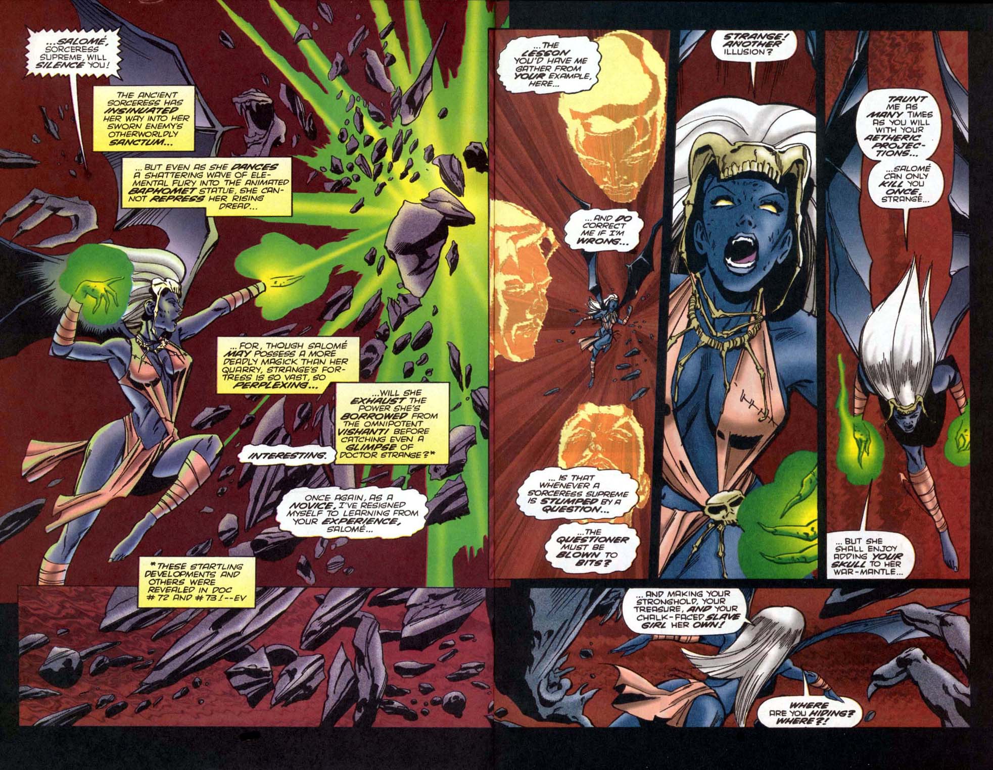 Read online Doctor Strange: Sorcerer Supreme comic -  Issue #74 - 3