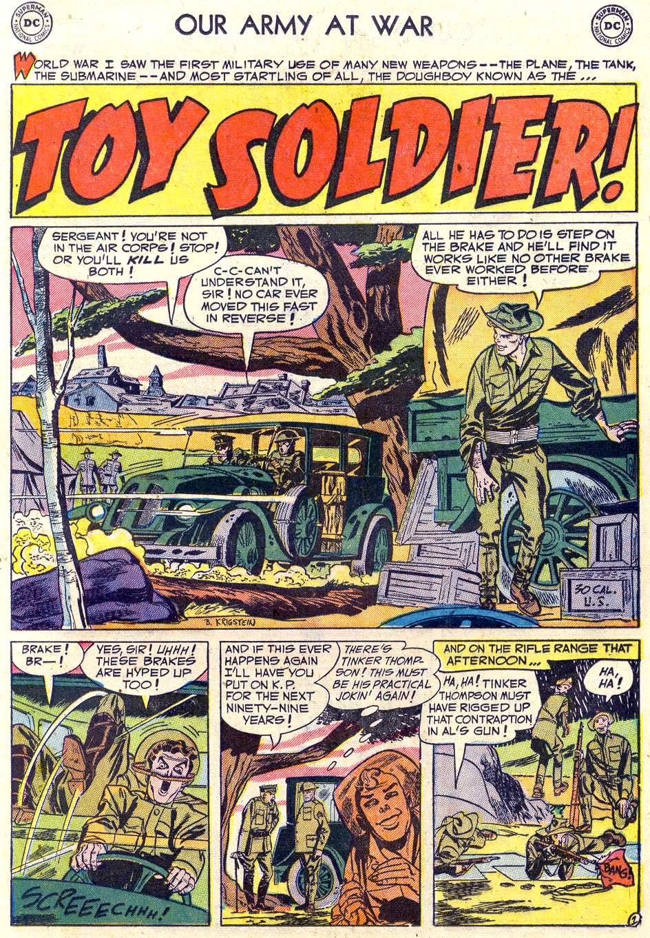 Read online Our Army at War (1952) comic -  Issue #8 - 13