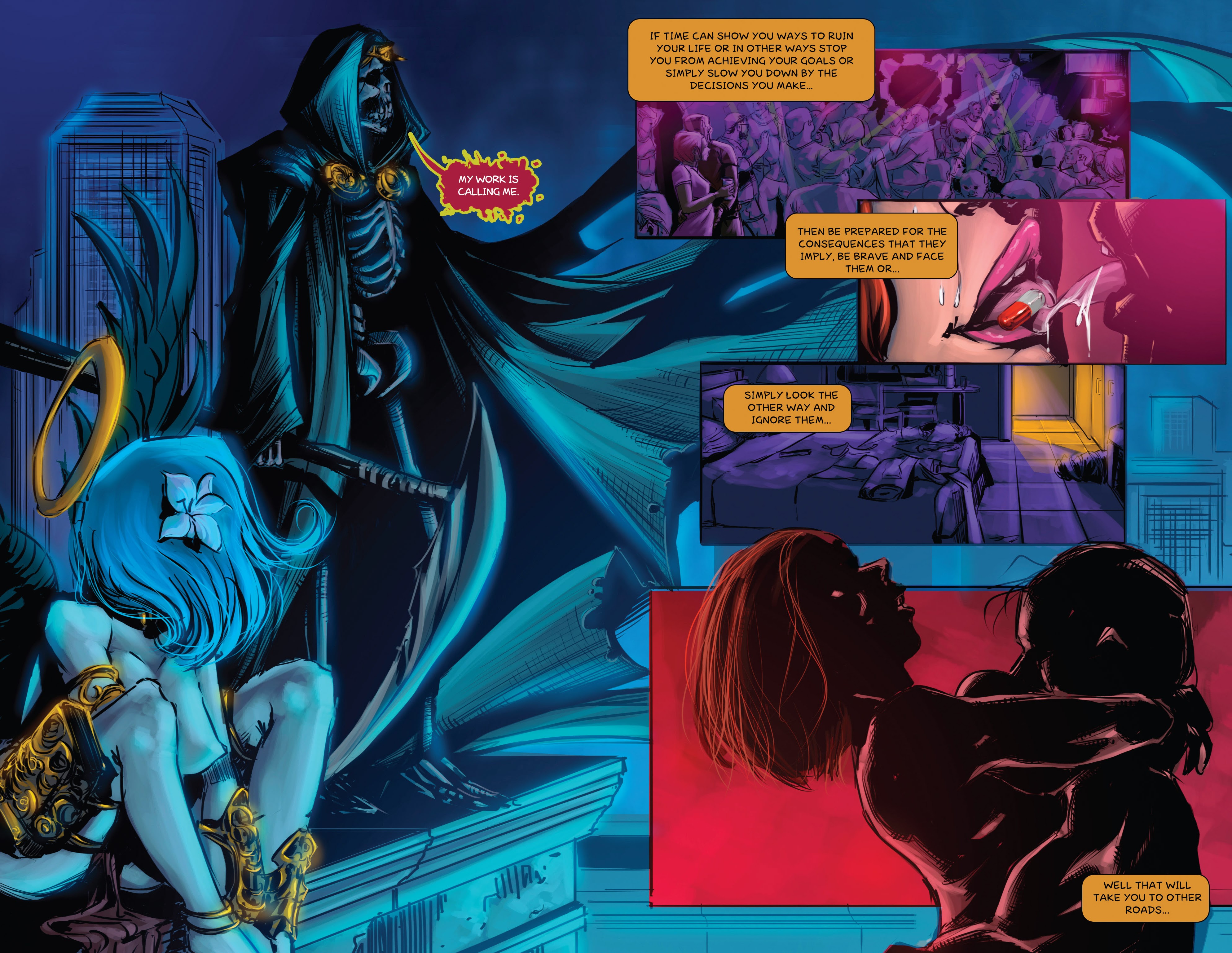 Read online Death By Life comic -  Issue #1 - 13