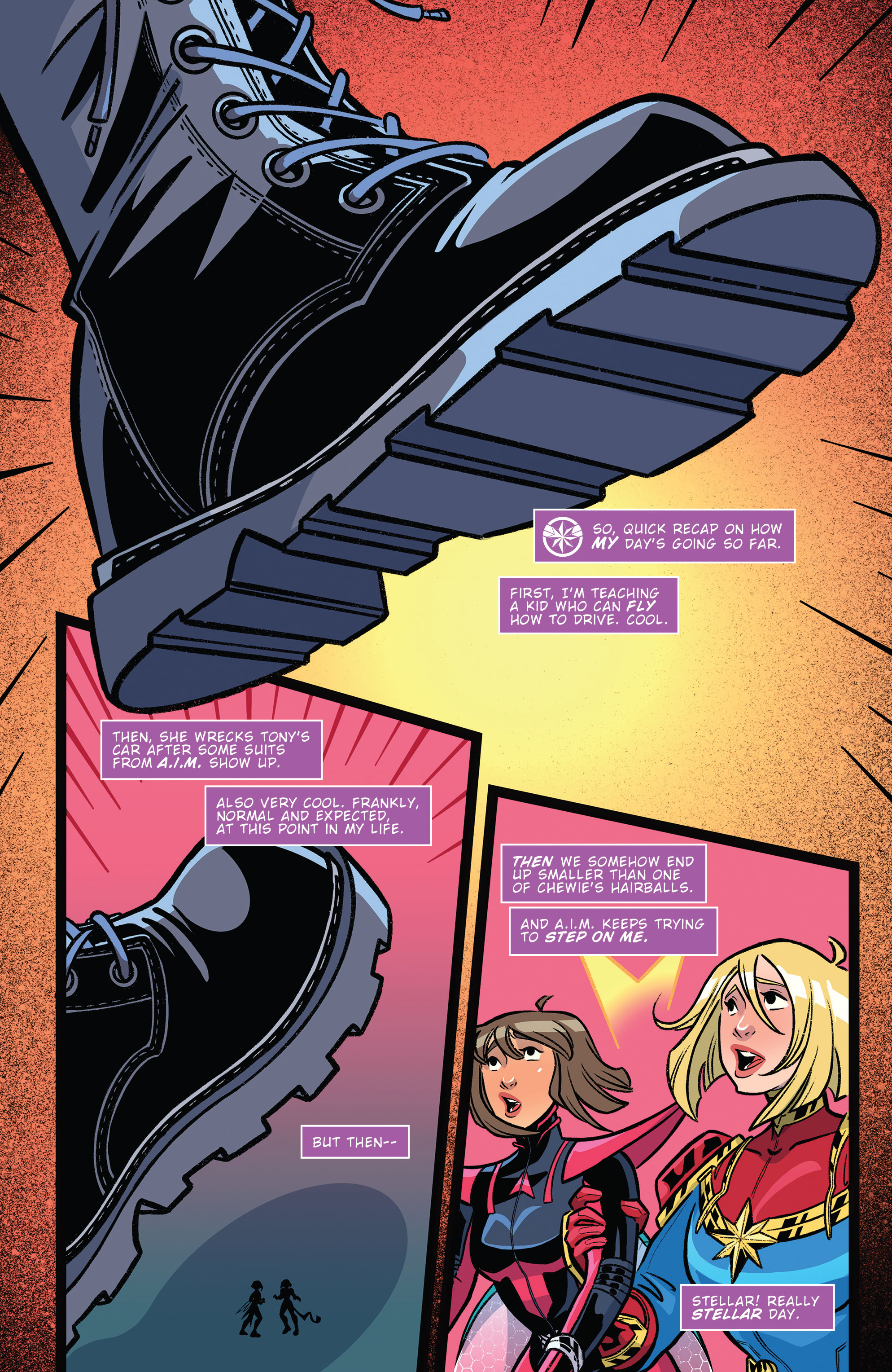 Read online Marvel Action: Captain Marvel comic -  Issue #5 - 3