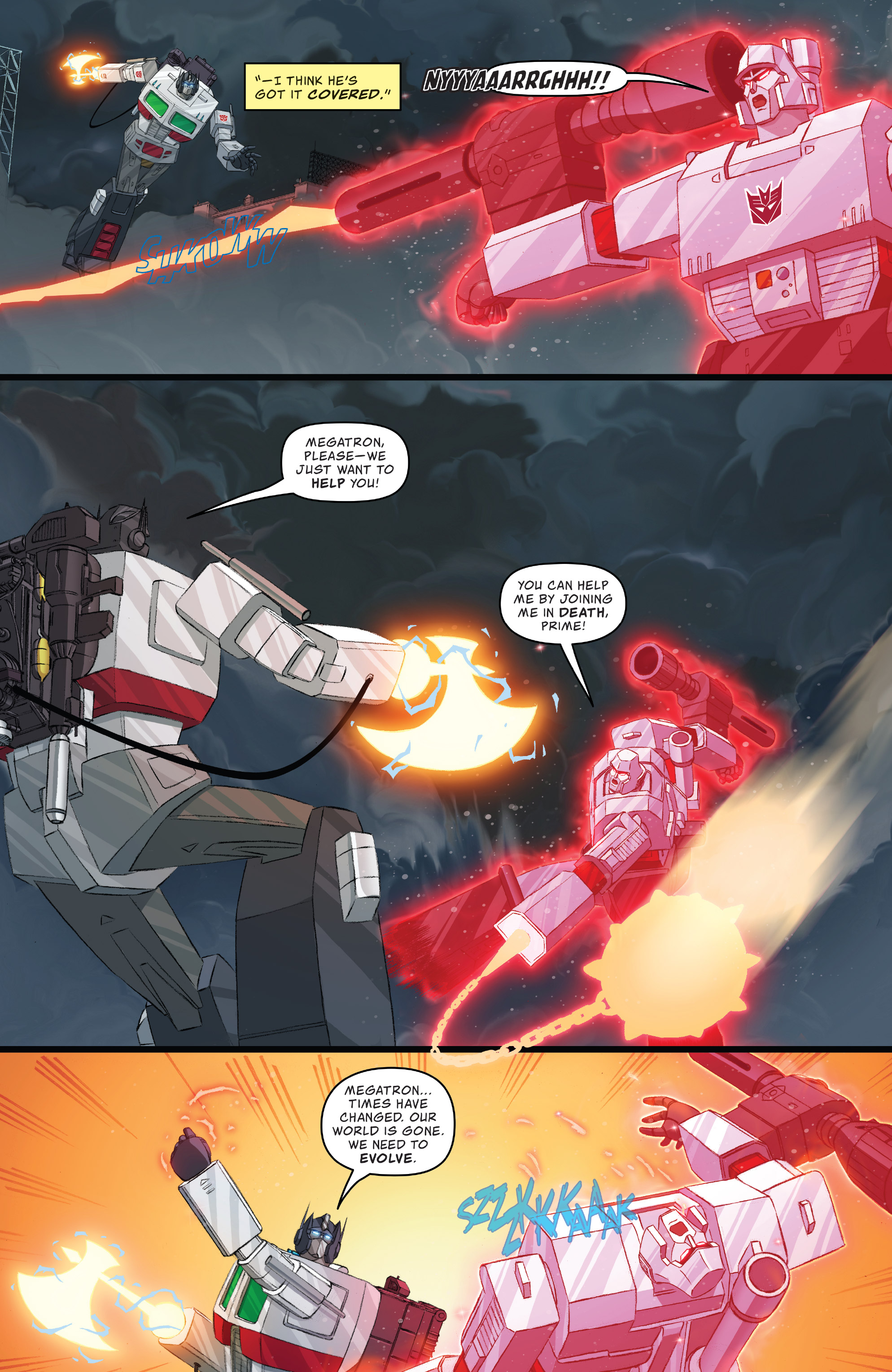 Read online Transformers/Ghostbusters comic -  Issue #5 - 12