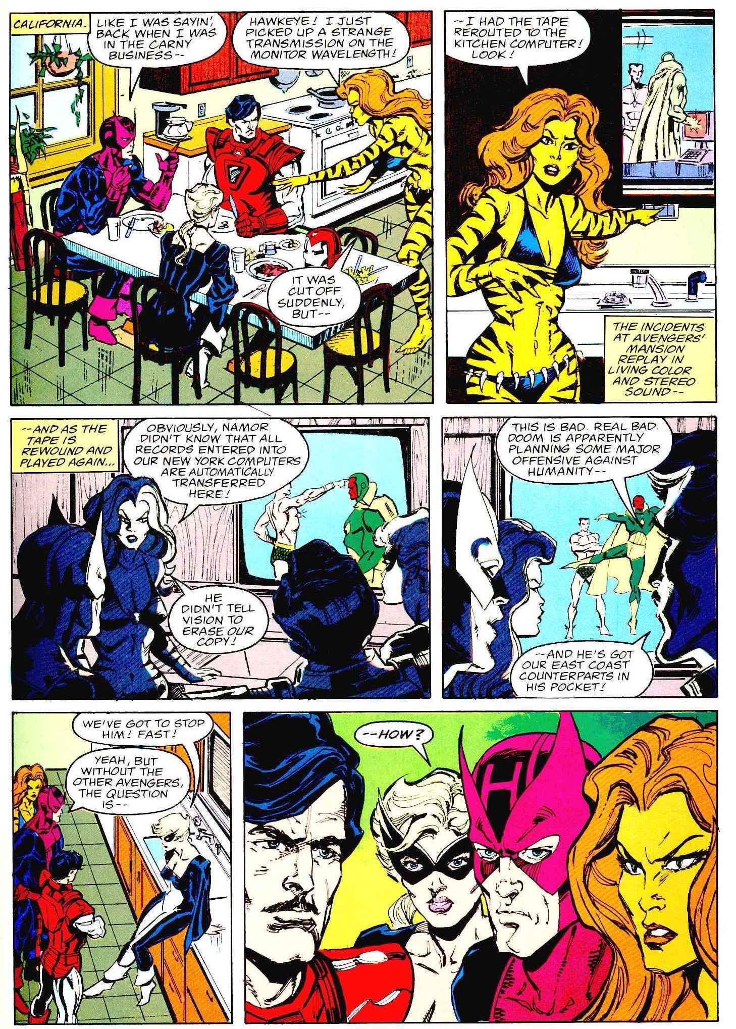 Read online Marvel Graphic Novel comic -  Issue #27 - Avengers - Emperor Doom - 18