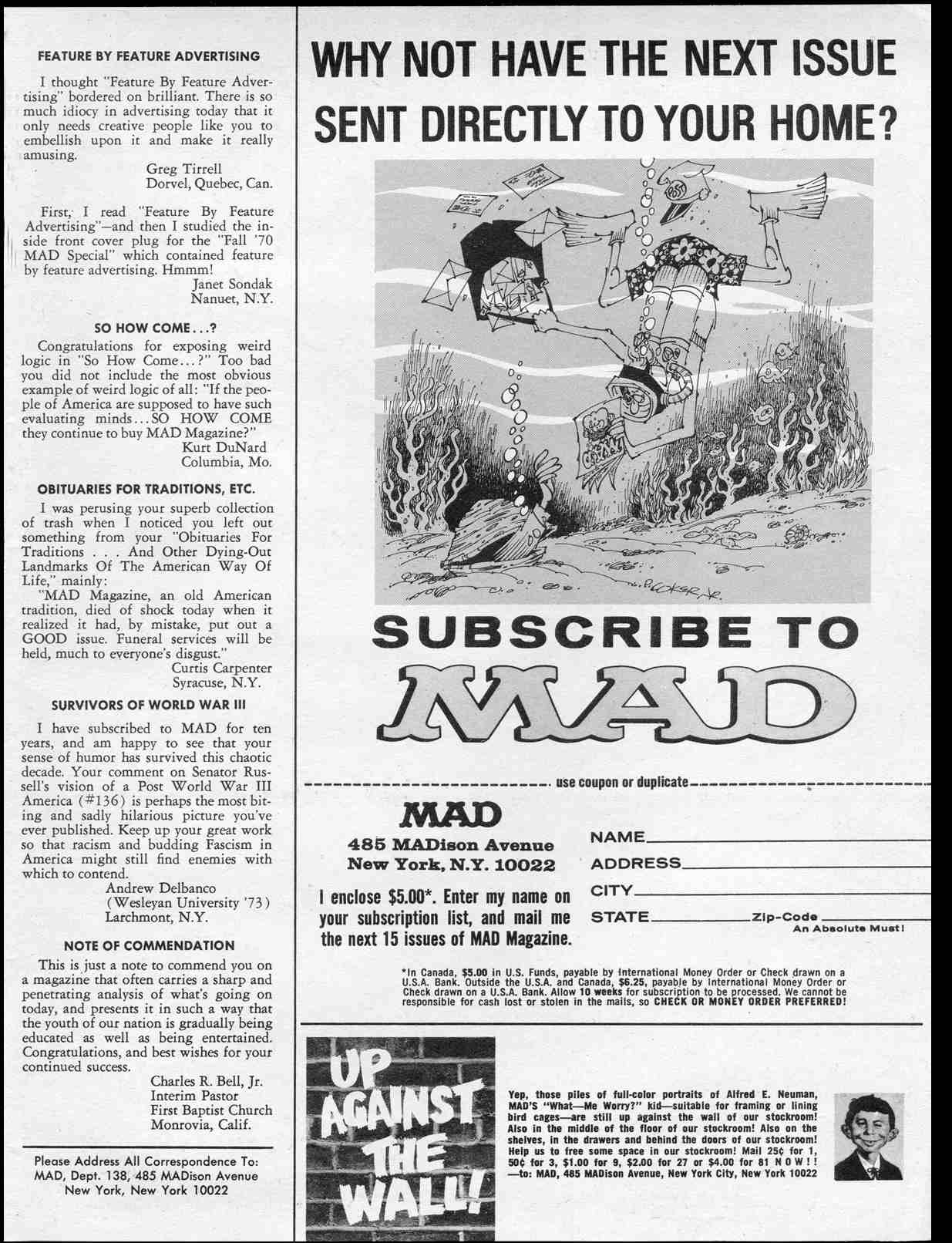 Read online MAD comic -  Issue #138 - 5