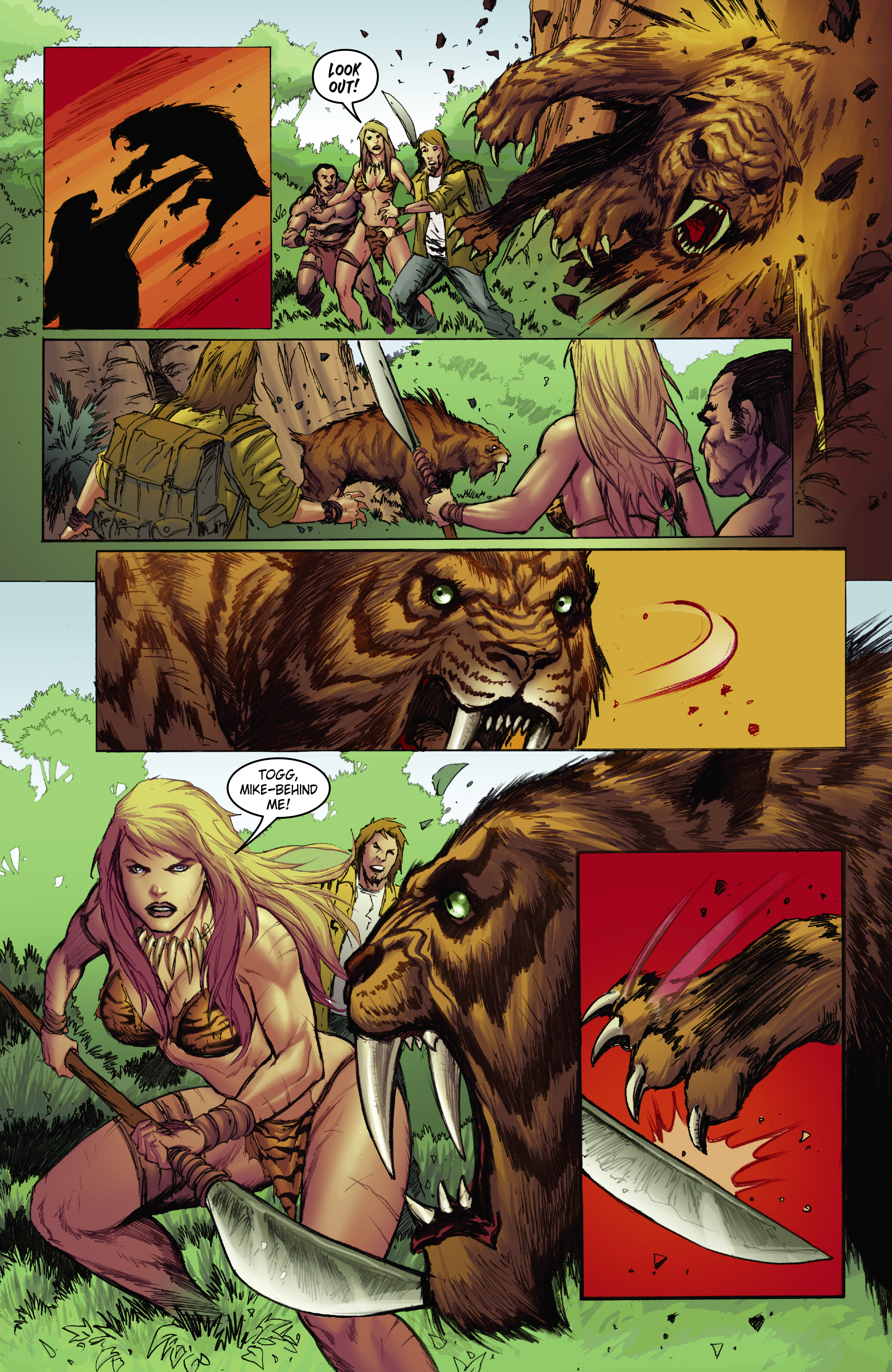 Read online Jungle Girl Season 2 comic -  Issue #1 - 16