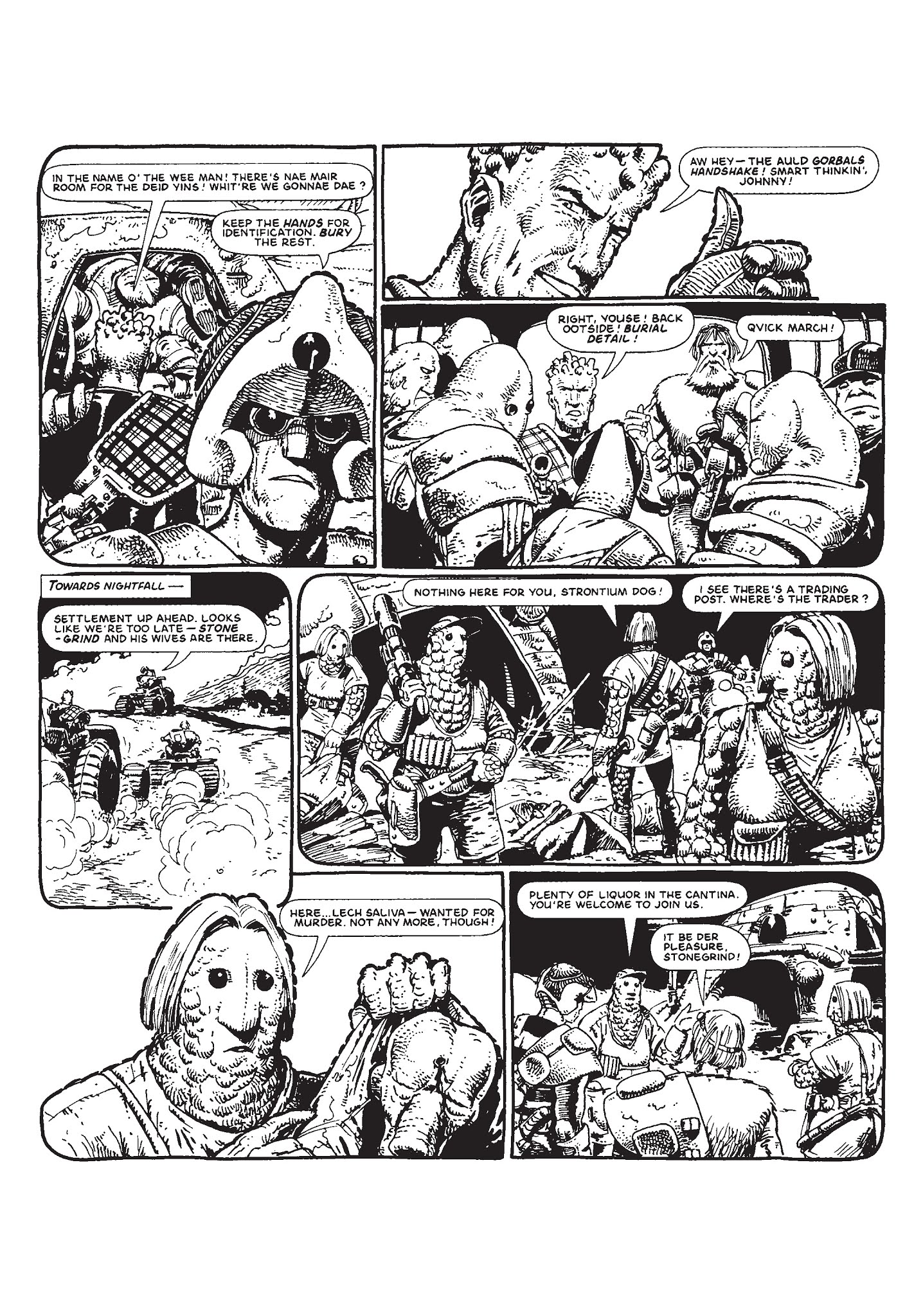 Read online Strontium Dog: Search/Destroy Agency Files comic -  Issue # TPB 3 (Part 1) - 28