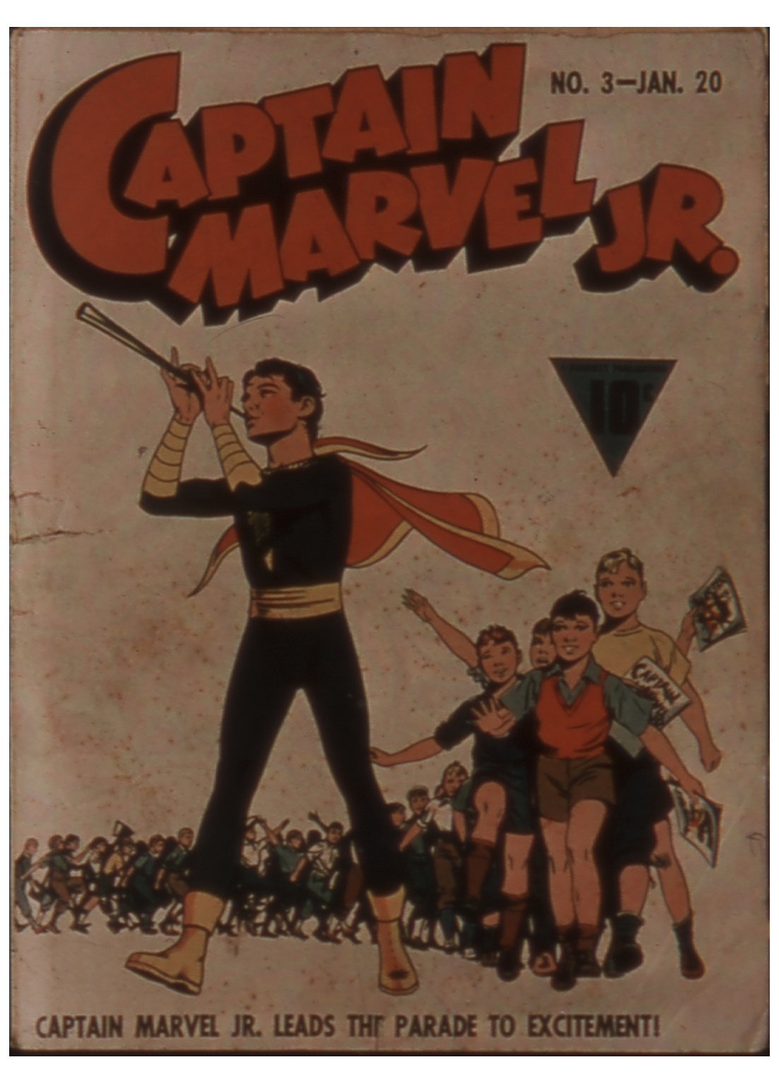 Read online Captain Marvel, Jr. comic -  Issue #3 - 1