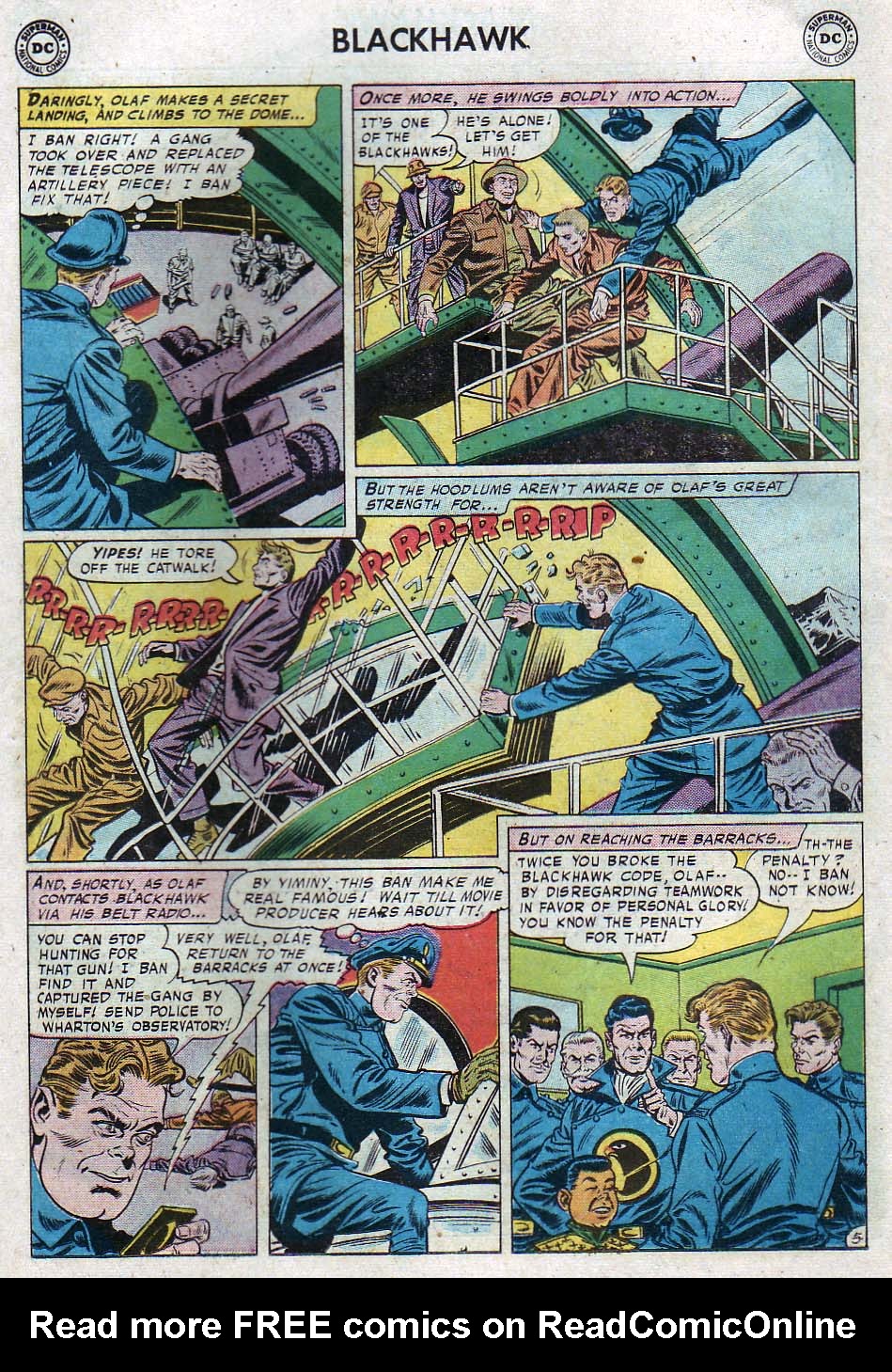 Read online Blackhawk (1957) comic -  Issue #127 - 18