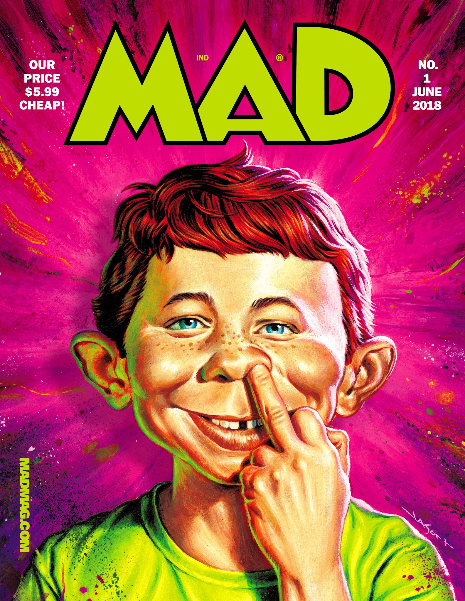 Read online MAD Magazine comic -  Issue #1 - 1