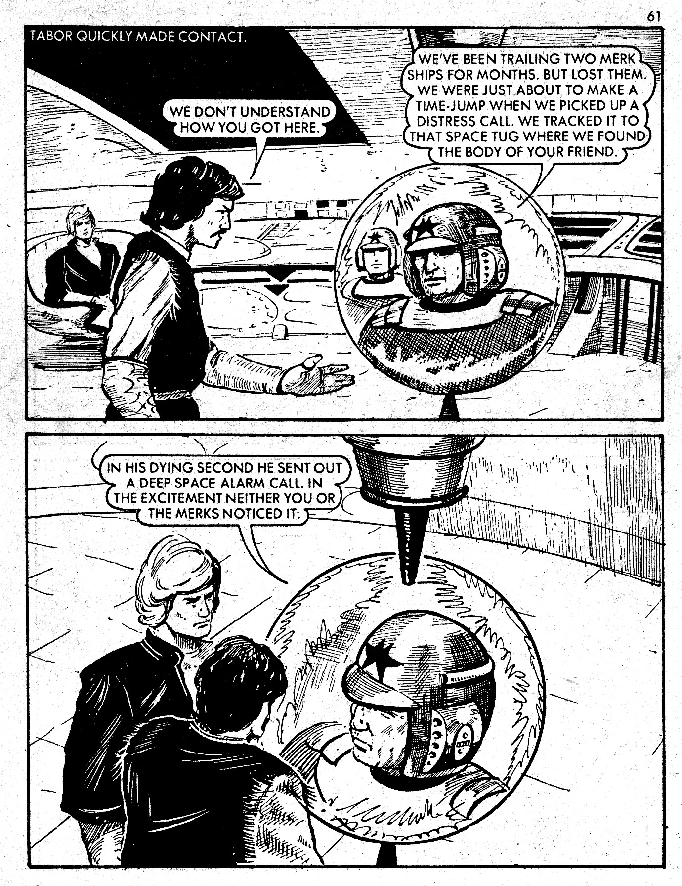 Read online Starblazer comic -  Issue #8 - 61