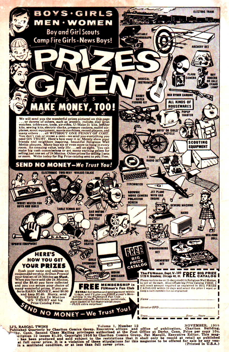 Read online Li'l Rascal Twins comic -  Issue #12 - 2