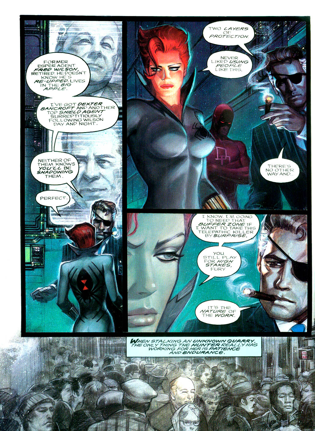 Read online Marvel Graphic Novel comic -  Issue #75 - Daredevil Black Widow - Abattoir - 16