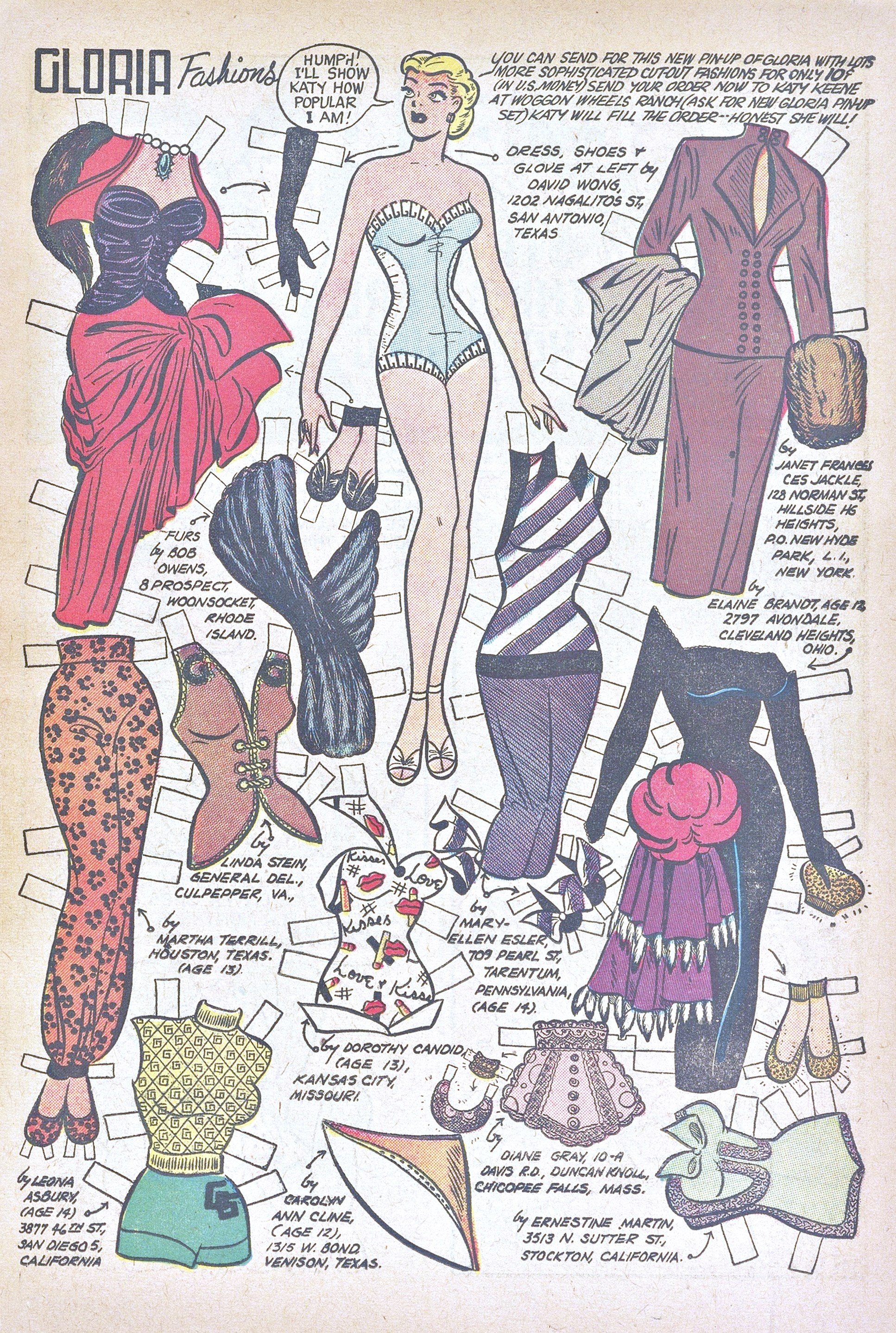 Read online Katy Keene (1949) comic -  Issue #14 - 15