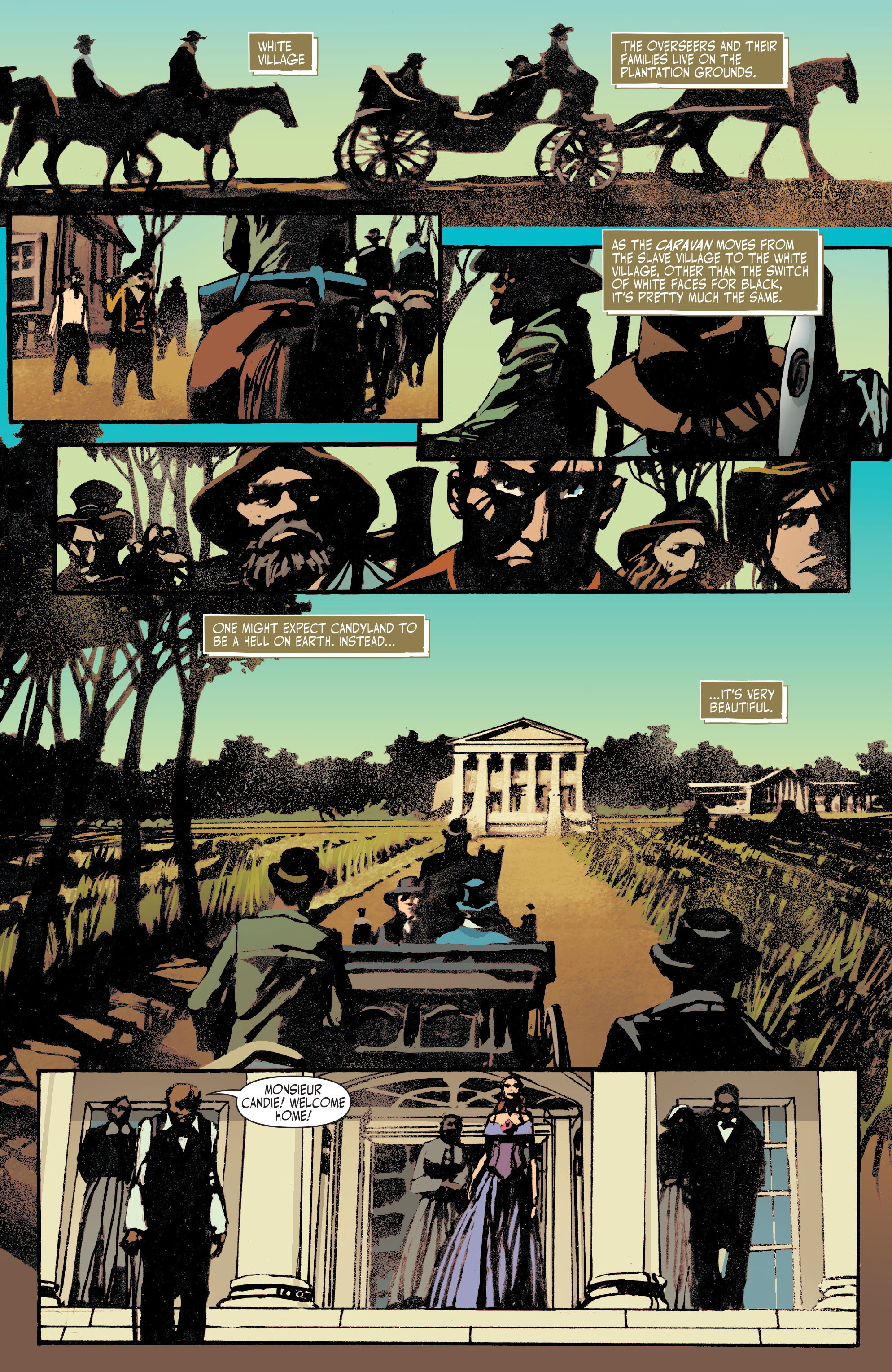 Read online Django Unchained comic -  Issue #5 - 5