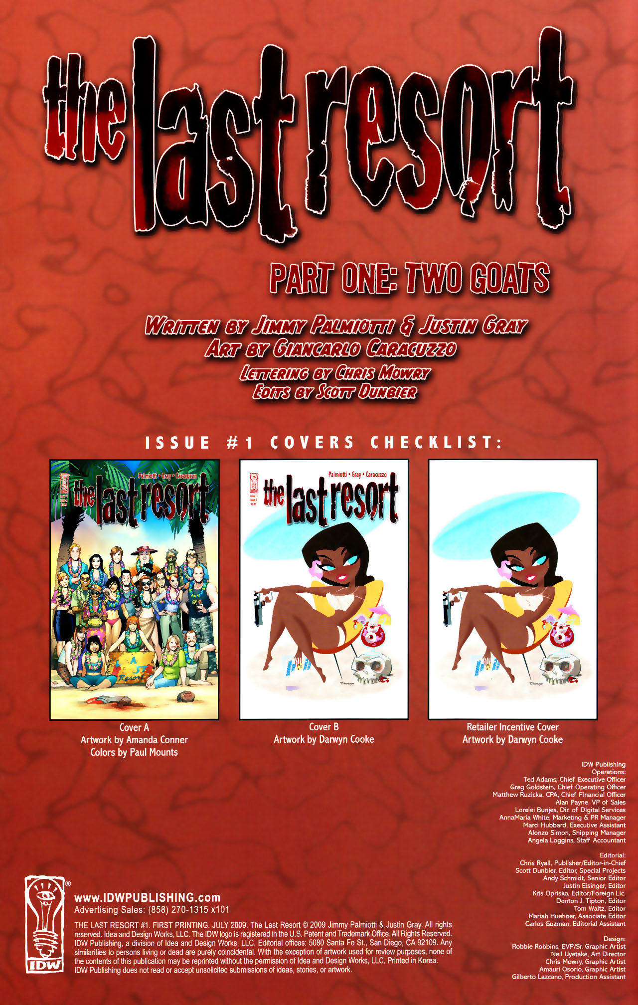 Read online The Last Resort comic -  Issue #1 - 2