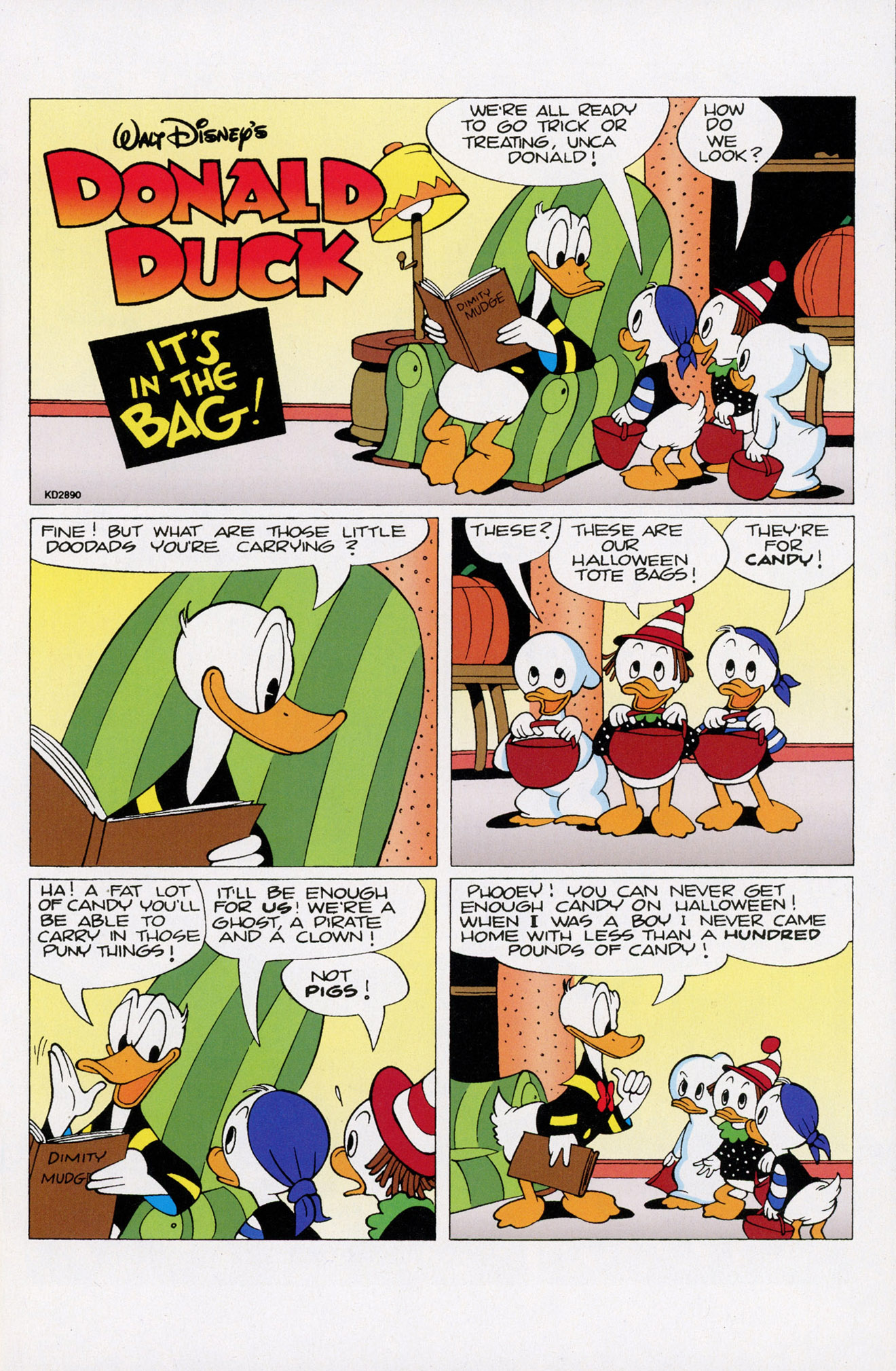 Read online Donald Duck's Halloween Scream! comic -  Issue #1 - 3