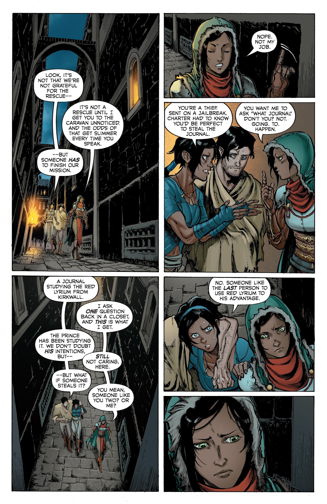 Read online Dragon Age: Knight Errant comic -  Issue #3 - 19
