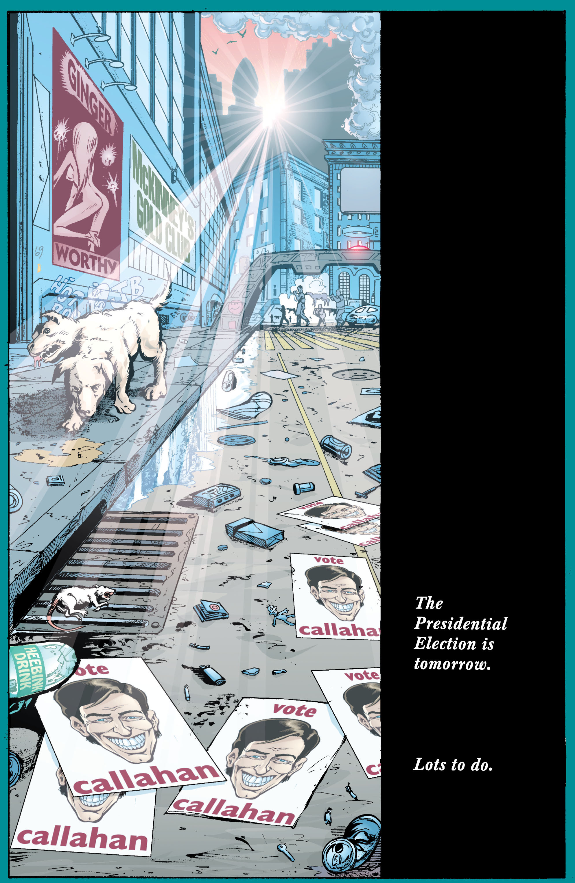 Read online Transmetropolitan comic -  Issue #23 - 23