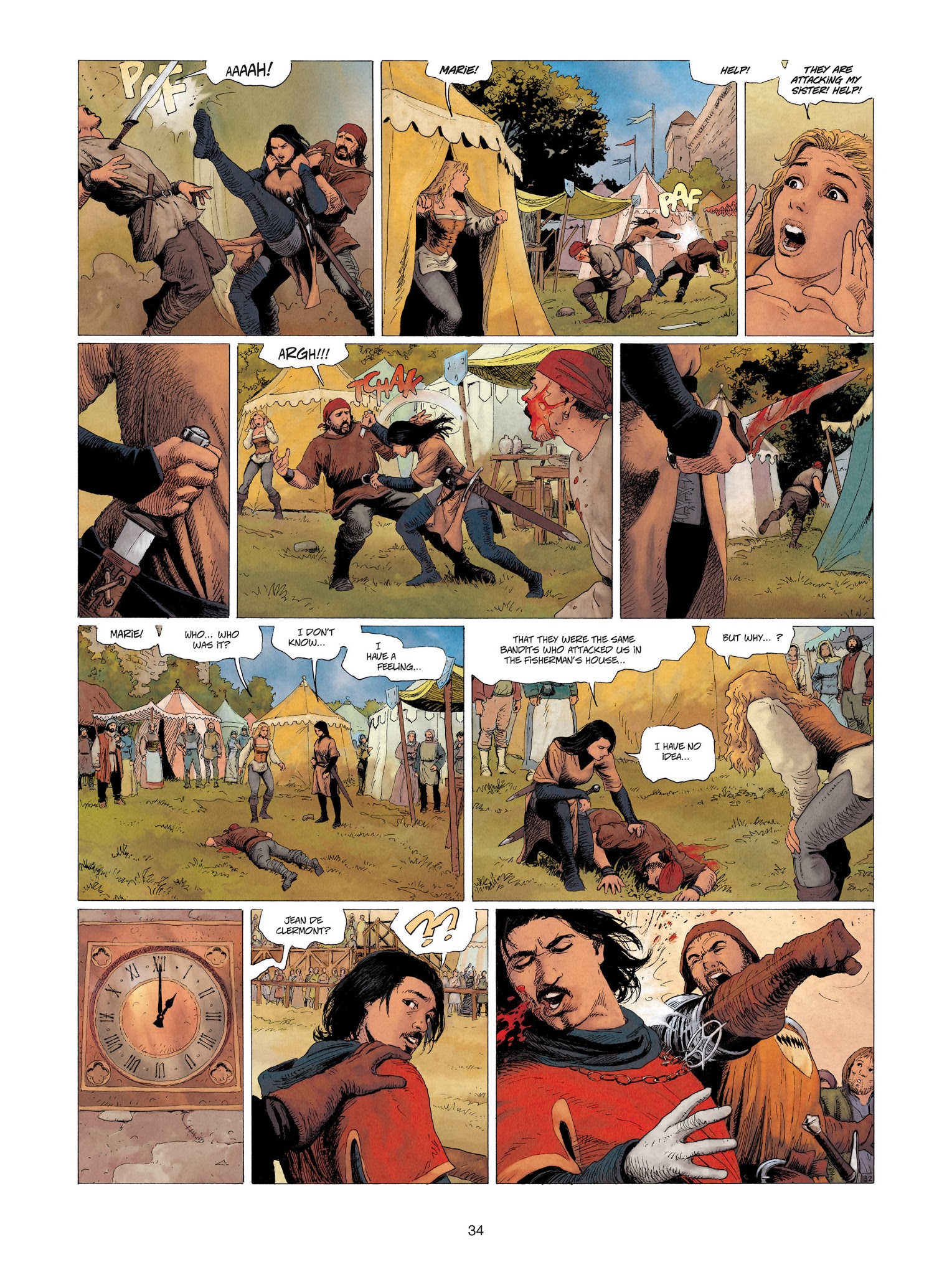 Read online Marie of the Dragons comic -  Issue #3 - 34