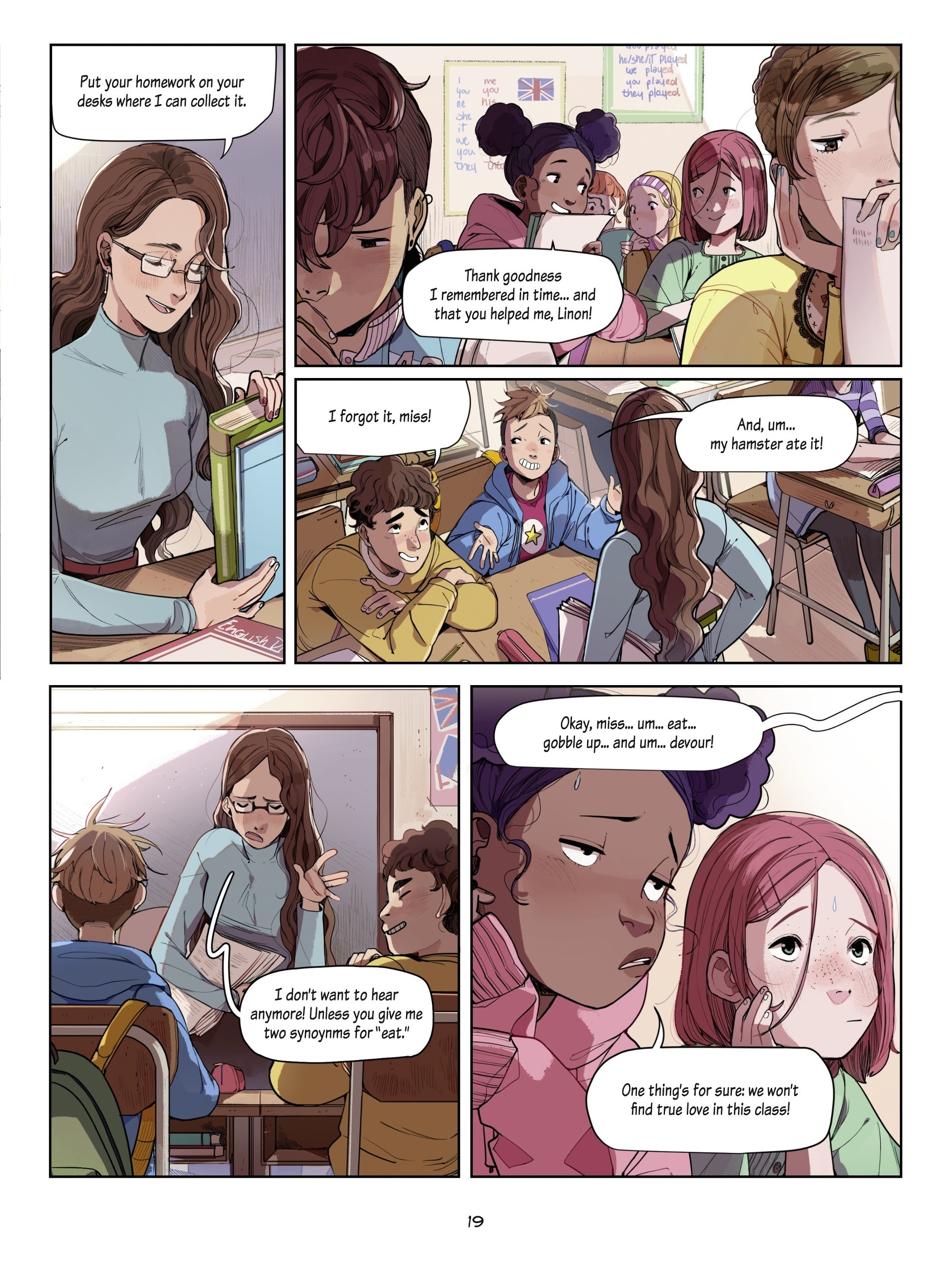Read online School of Love comic -  Issue #1 - 19