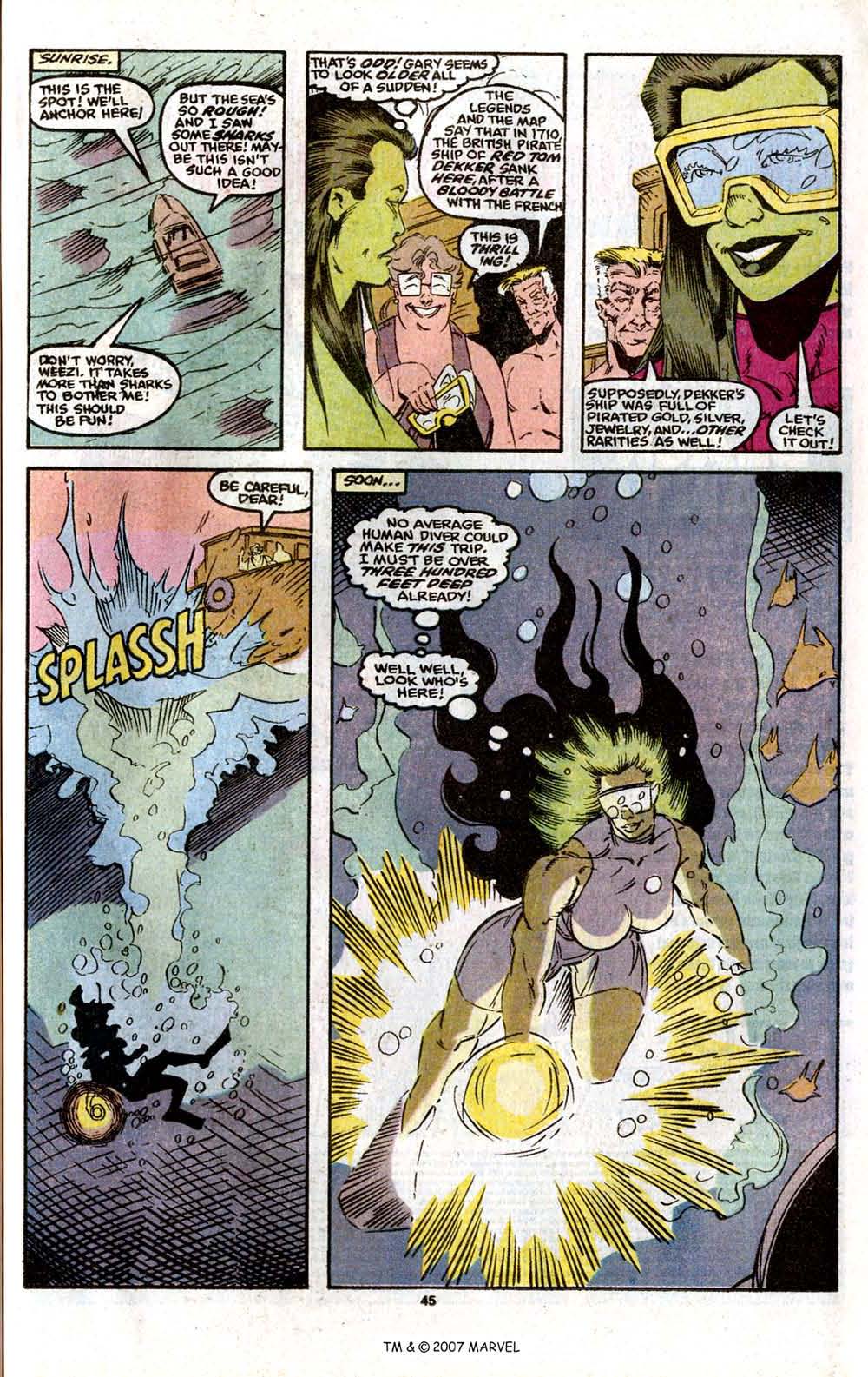 Read online The Incredible Hulk (1968) comic -  Issue # _Annual 1990 - 47