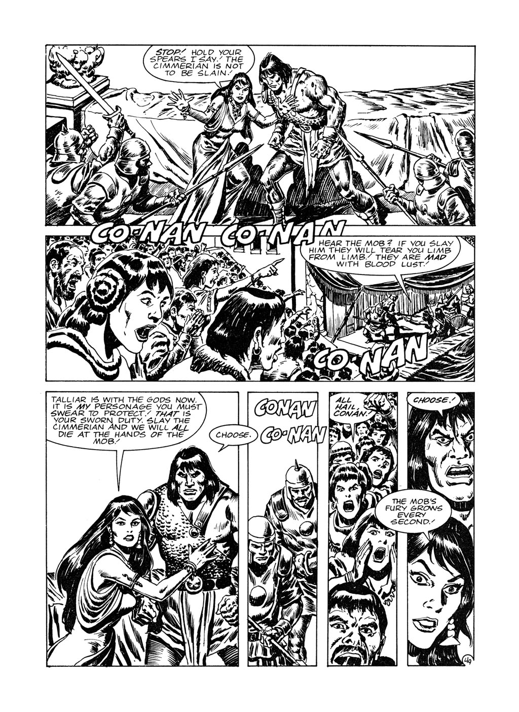 Read online The Savage Sword Of Conan comic -  Issue #146 - 53