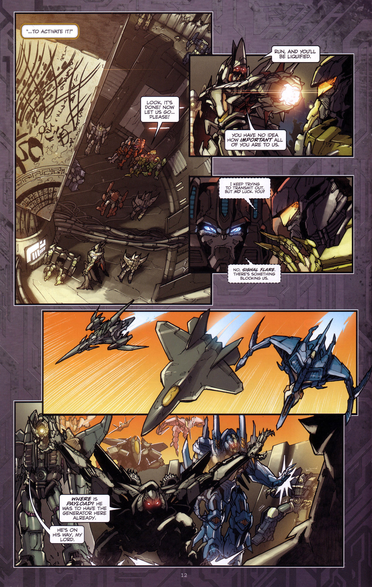 Read online Transformers: The Reign of Starscream comic -  Issue #4 - 14