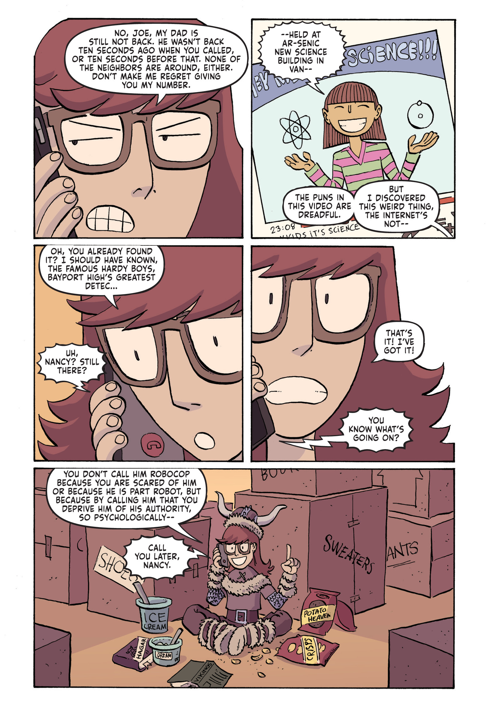 Read online Nancy Drew & the Hardy Boys: The Mystery of the Missing Adults! comic -  Issue # TPB - 21