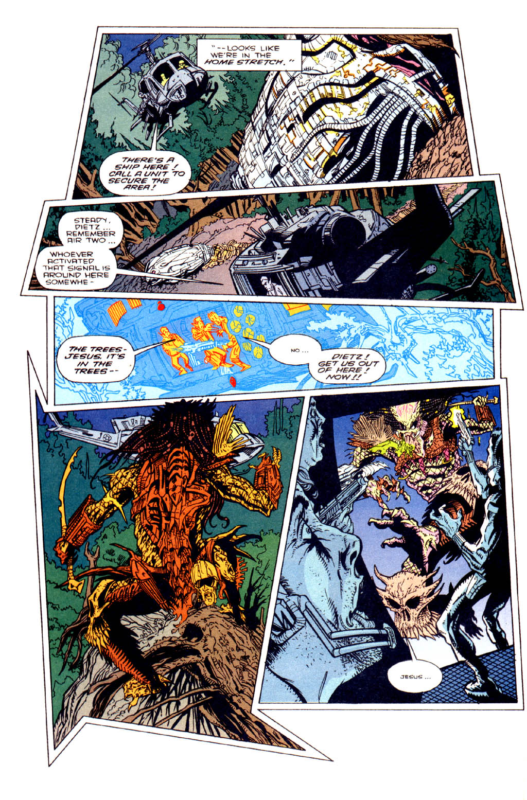 Read online Predator:  Bad Blood comic -  Issue #4 - 16