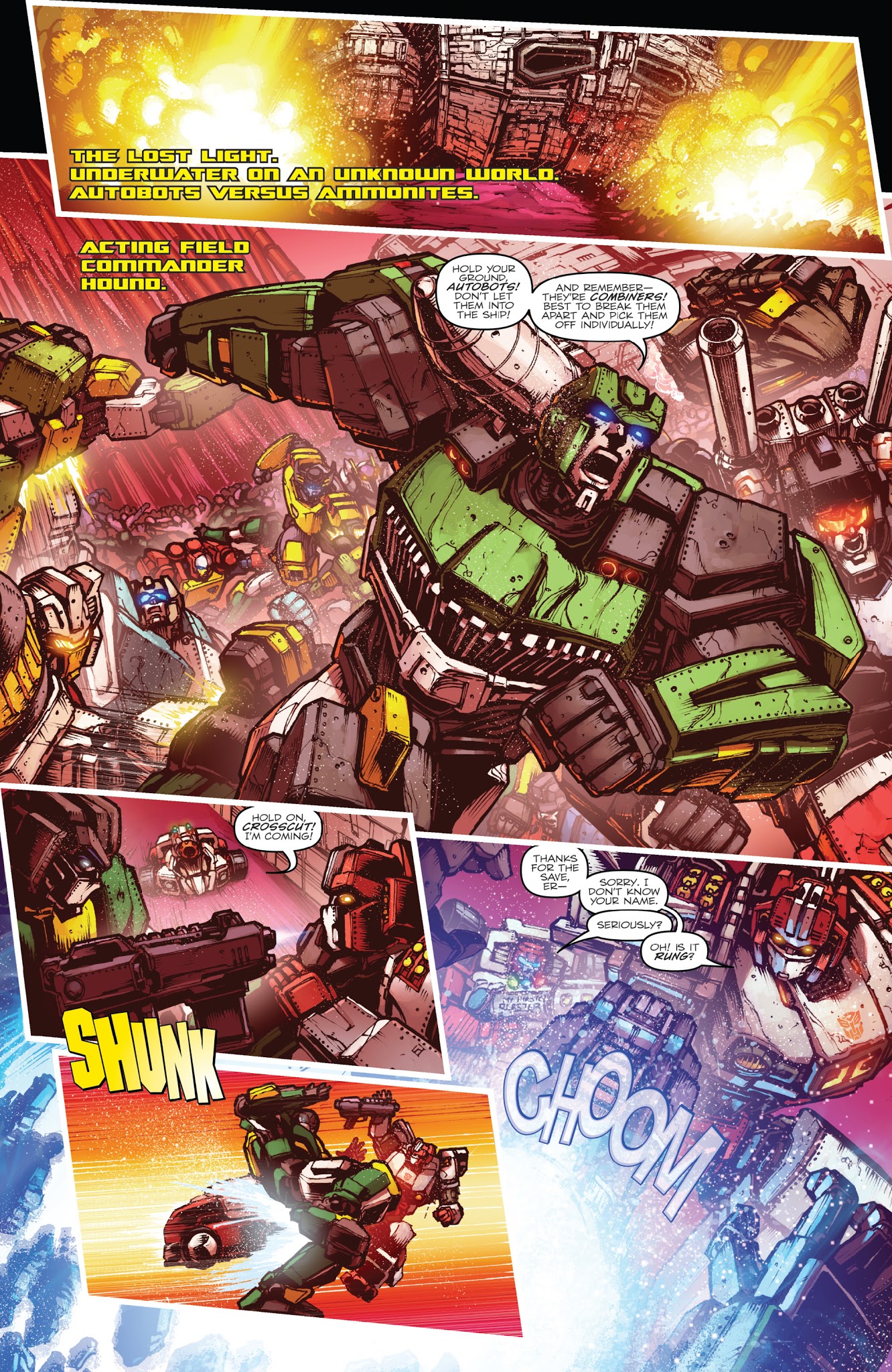 Read online The Transformers: Dark Cybertron comic -  Issue # TPB 2 - 6