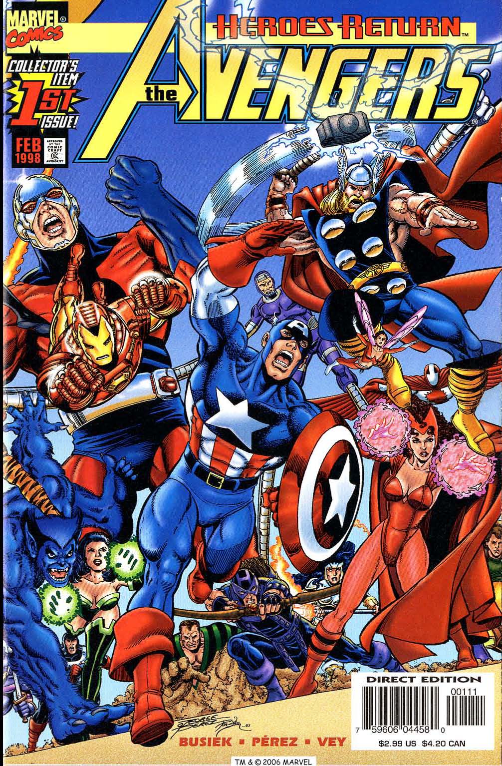 Read online The Avengers (1963) comic -  Issue #416 - 1