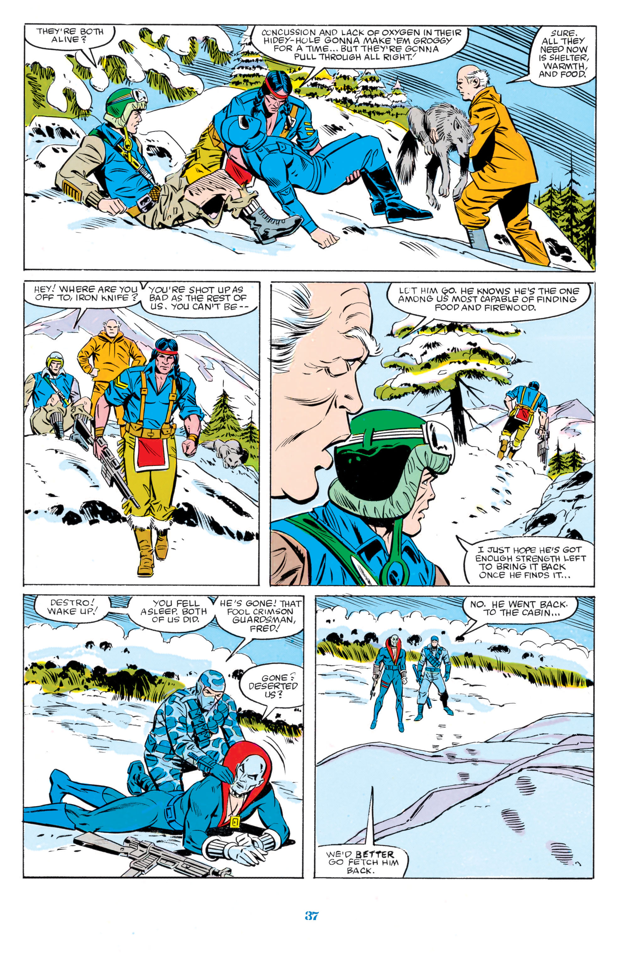Read online Classic G.I. Joe comic -  Issue # TPB 4 (Part 1) - 38
