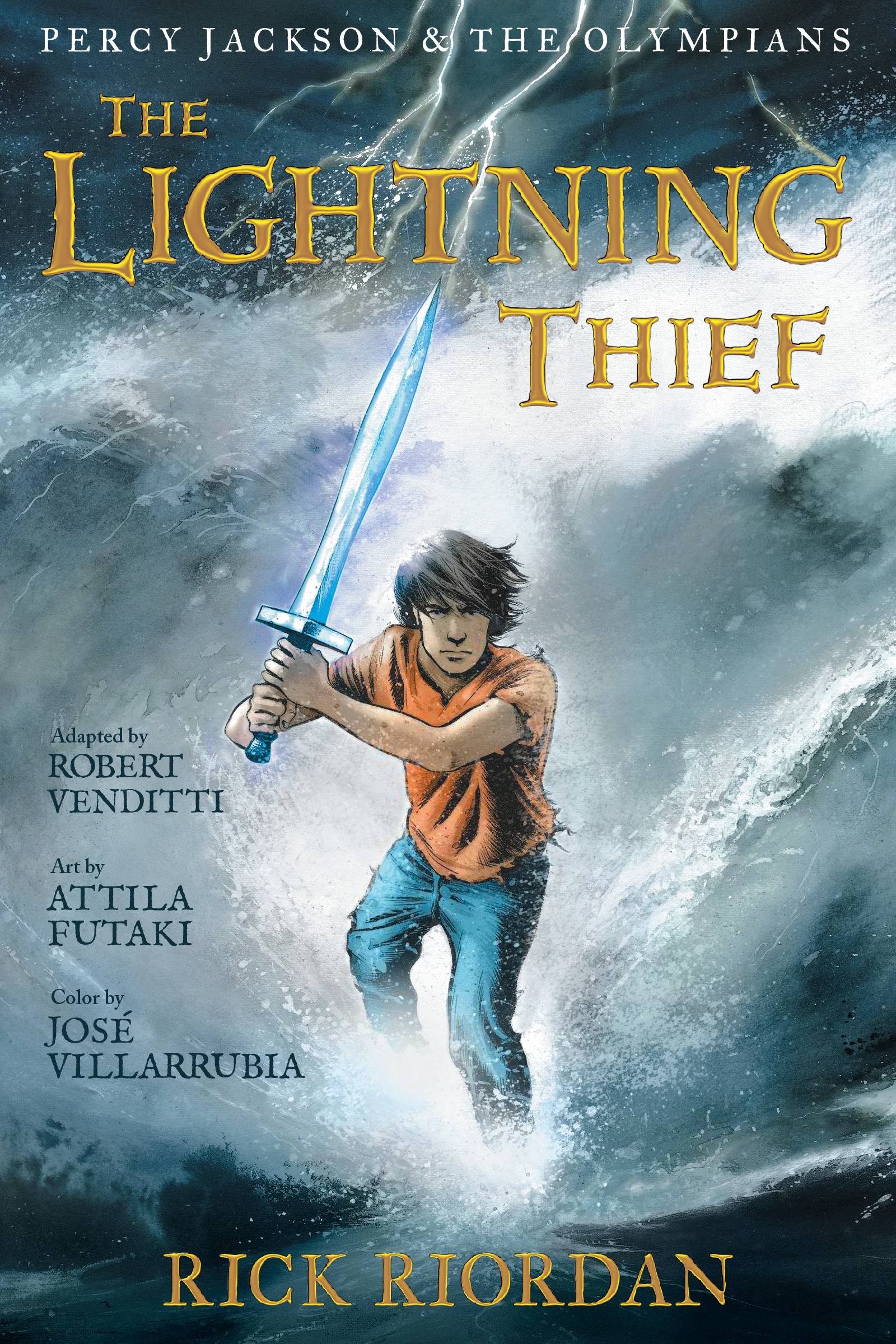 Read online Percy Jackson and the Olympians comic -  Issue # TBP 1 - 1