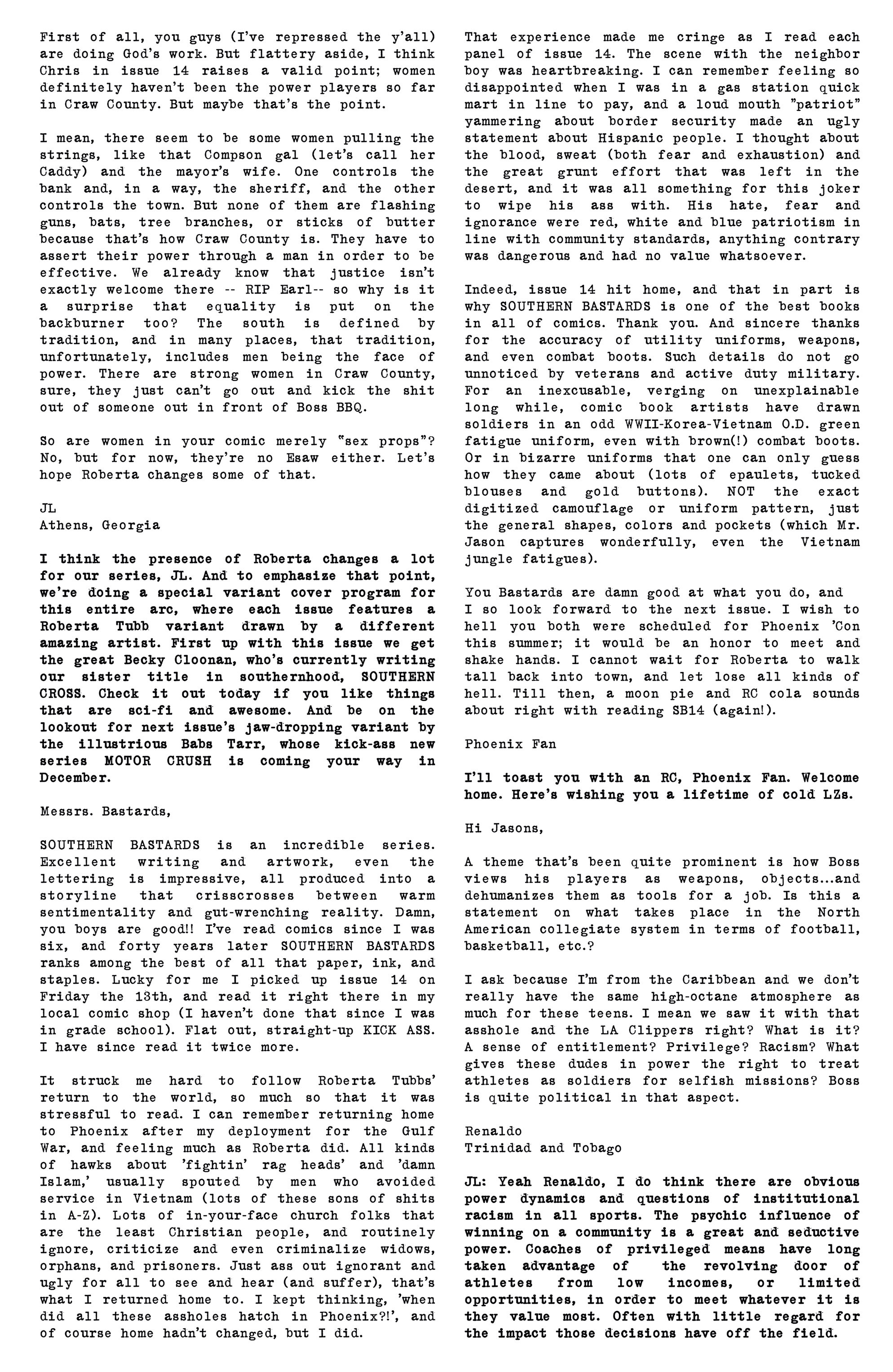 Read online Southern Bastards comic -  Issue #15 - 28