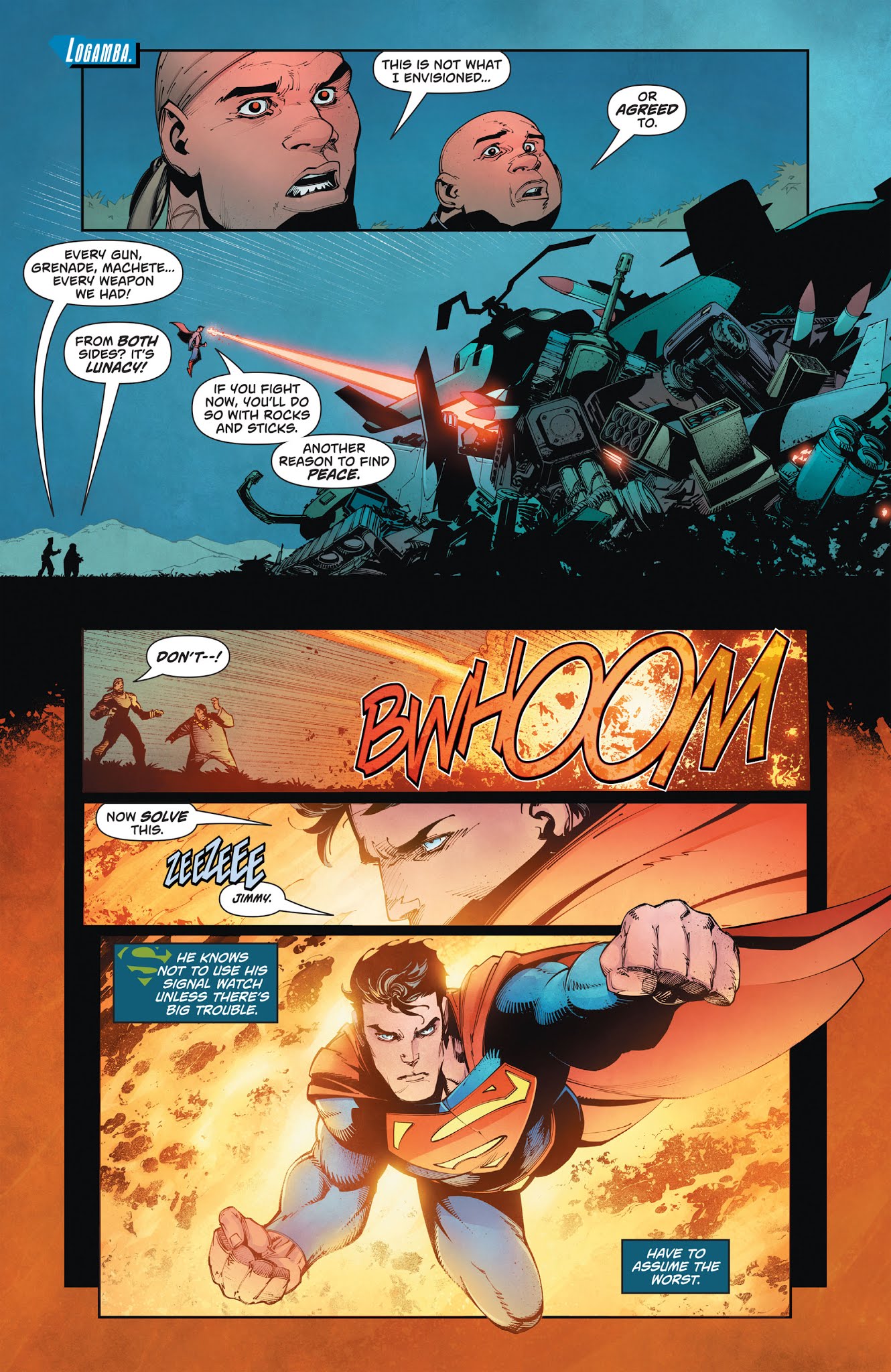 Read online Superman: Action Comics: The Oz Effect Deluxe Edition comic -  Issue # TPB (Part 2) - 22