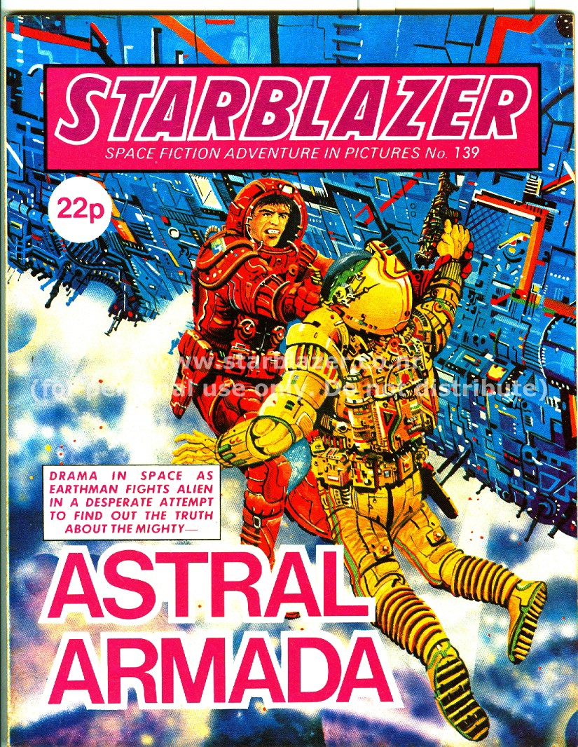 Read online Starblazer comic -  Issue #139 - 2