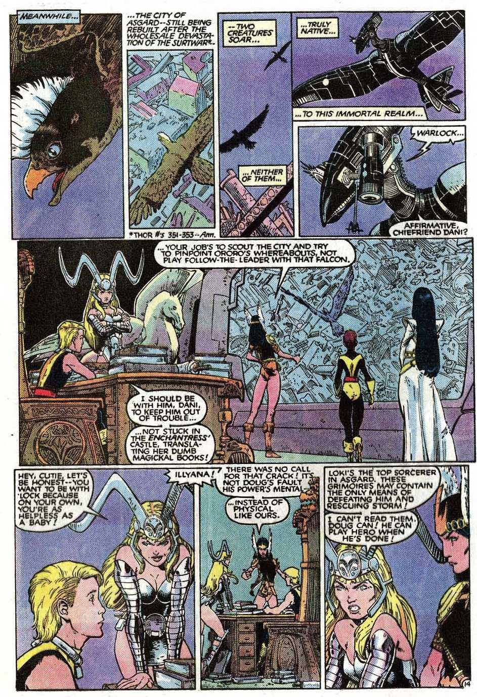 Read online X-Men Annual comic -  Issue #9 - 16