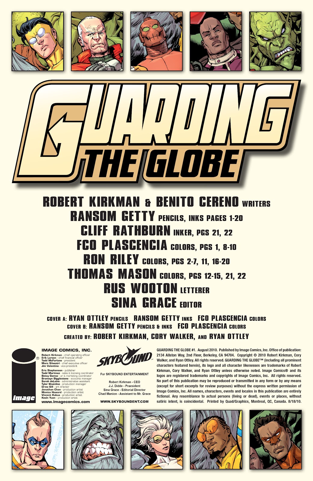 Guarding the Globe (2010) issue 1 - Page 2