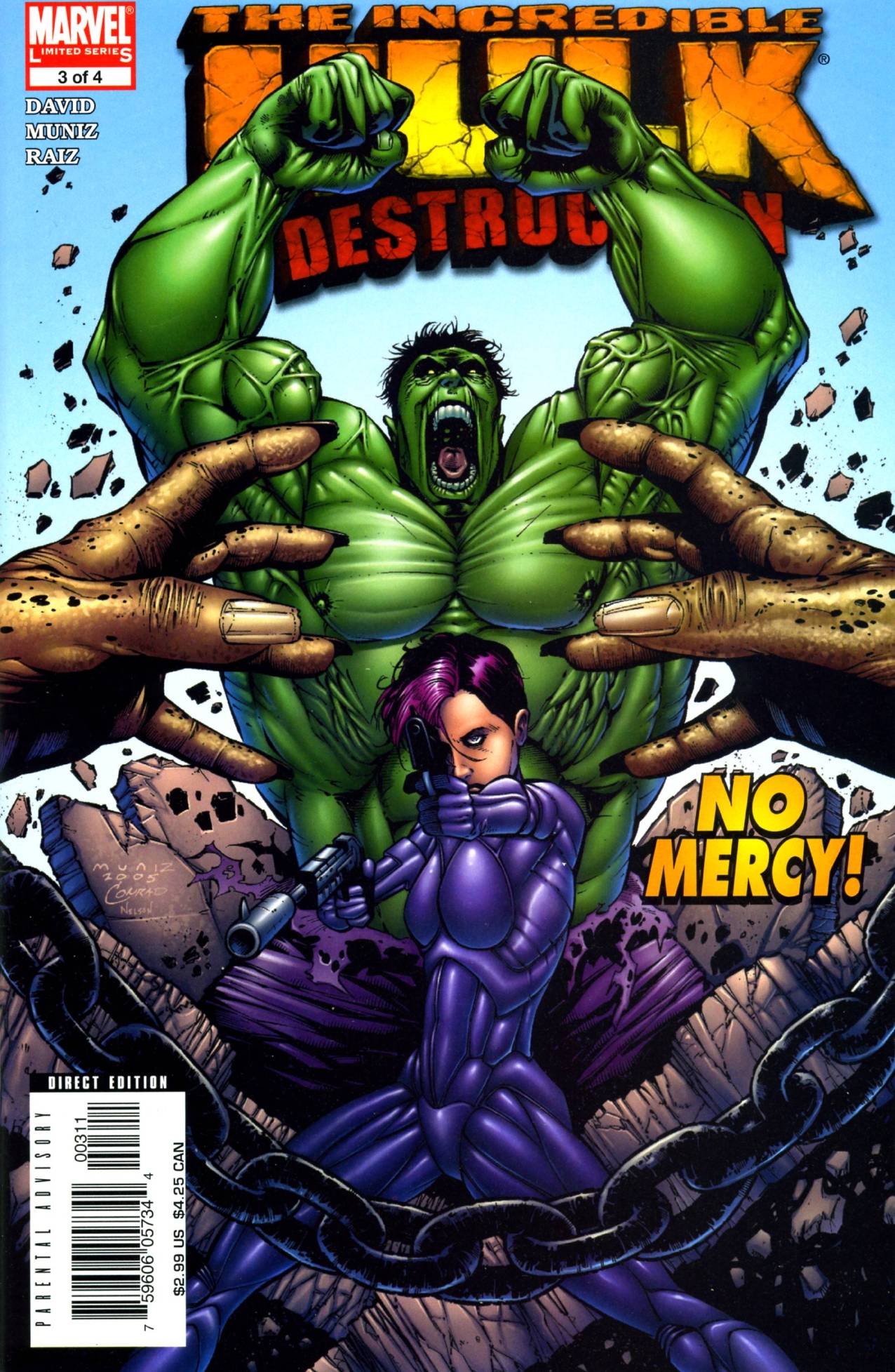 Read online Hulk: Destruction comic -  Issue #3 - 1