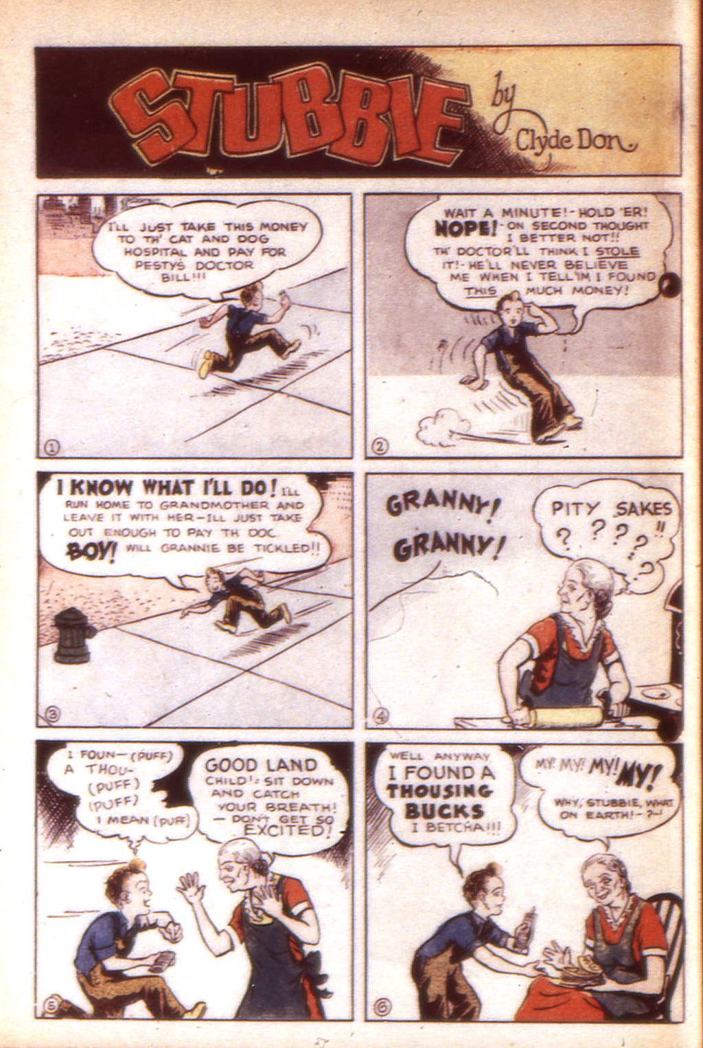 Read online Funny Pages comic -  Issue #6 - 48